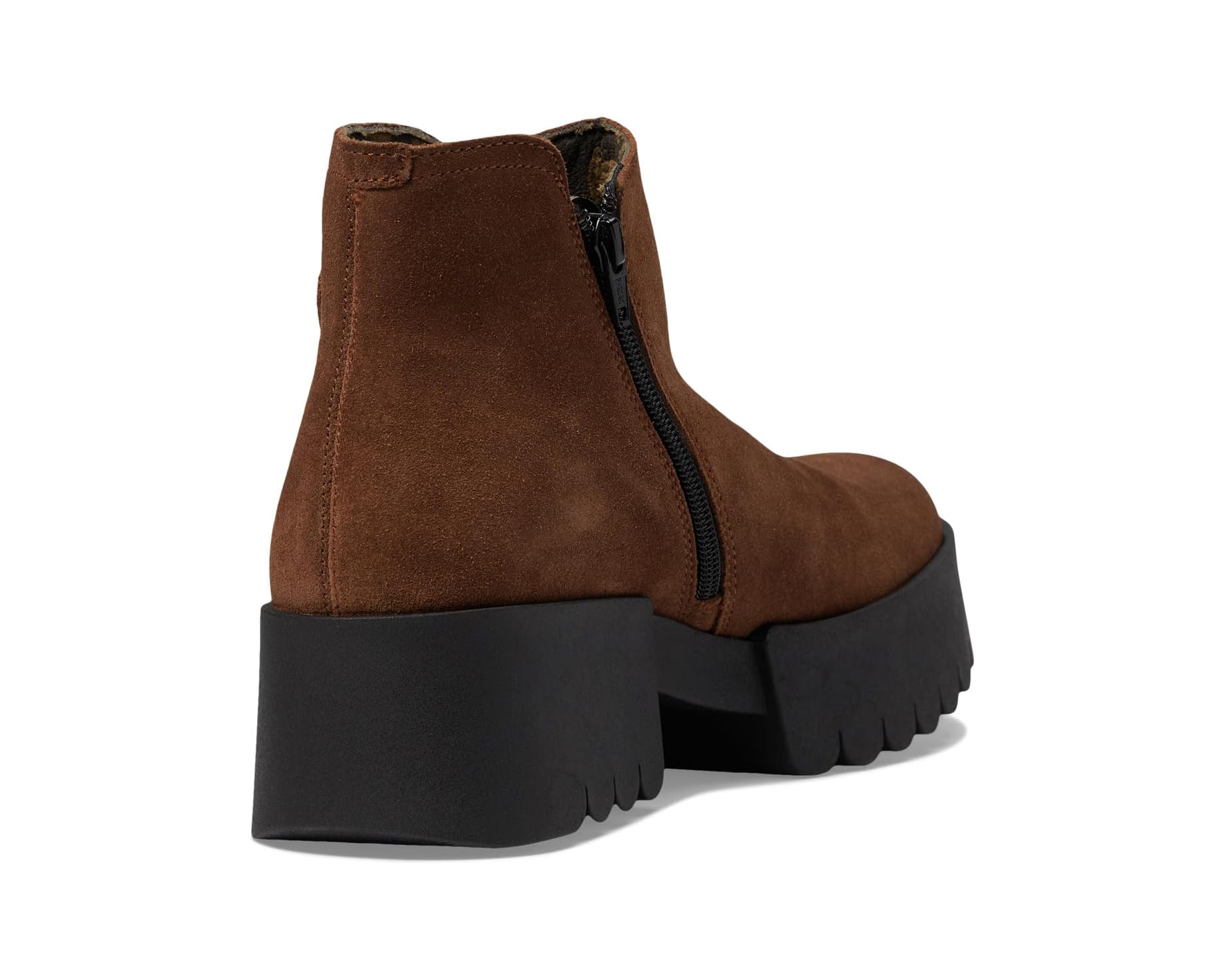 Fly London Endo006Fly Women's Camel Leather Booties for Stylish Look