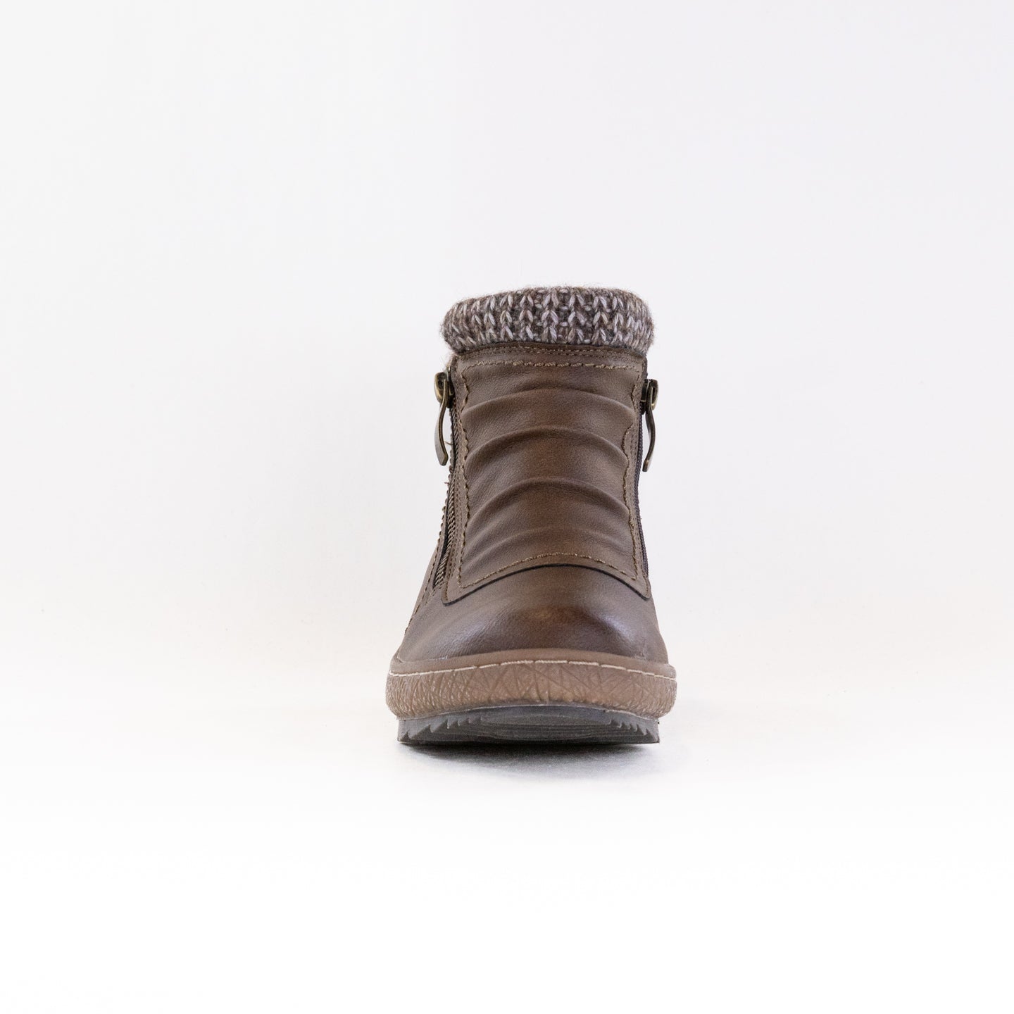 Women's Spring Step Cleora Chocolate Water-Resistant Pull-On Booties