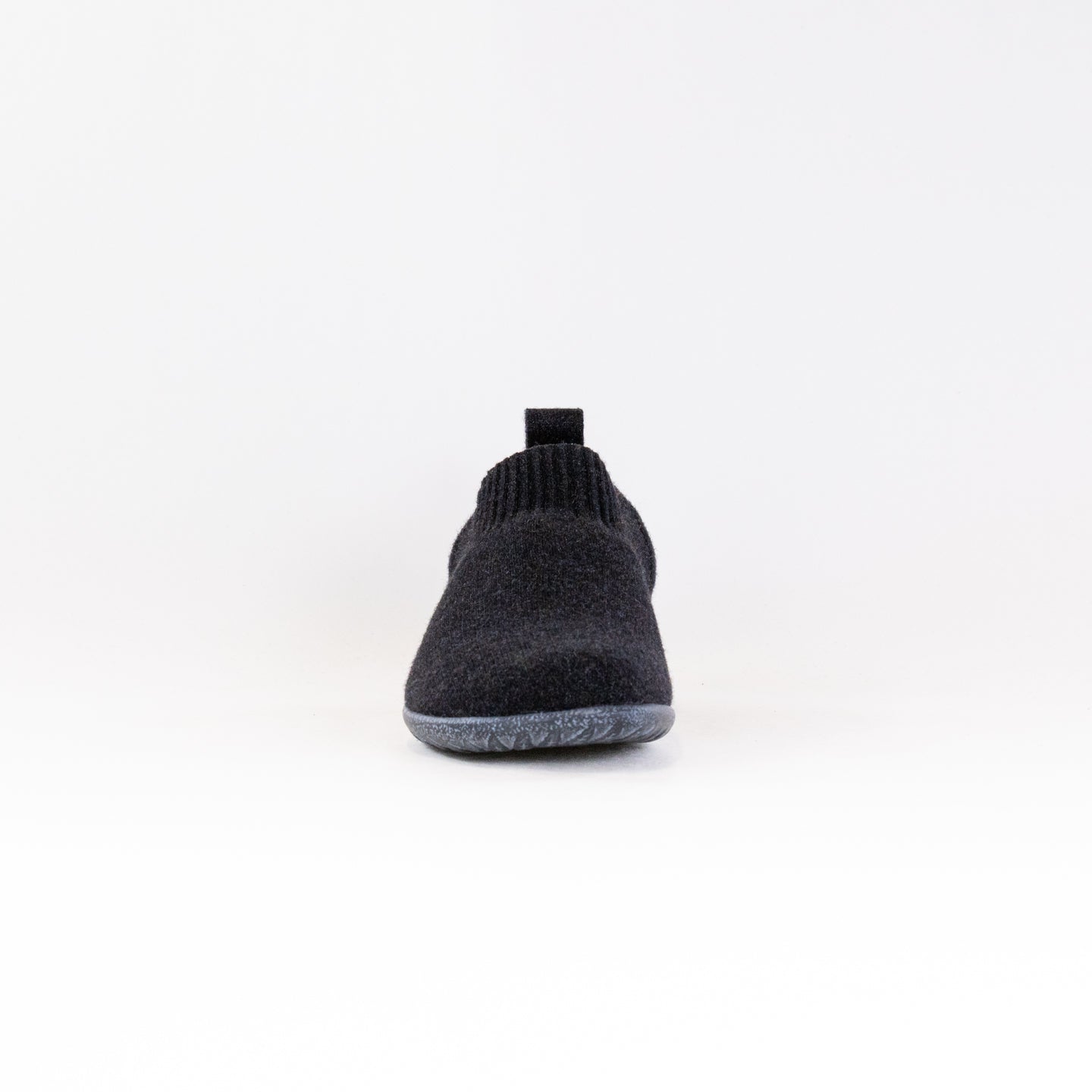 Naot Women's Nuku Slip-On Shoes - Black Knit with Gray Accents
