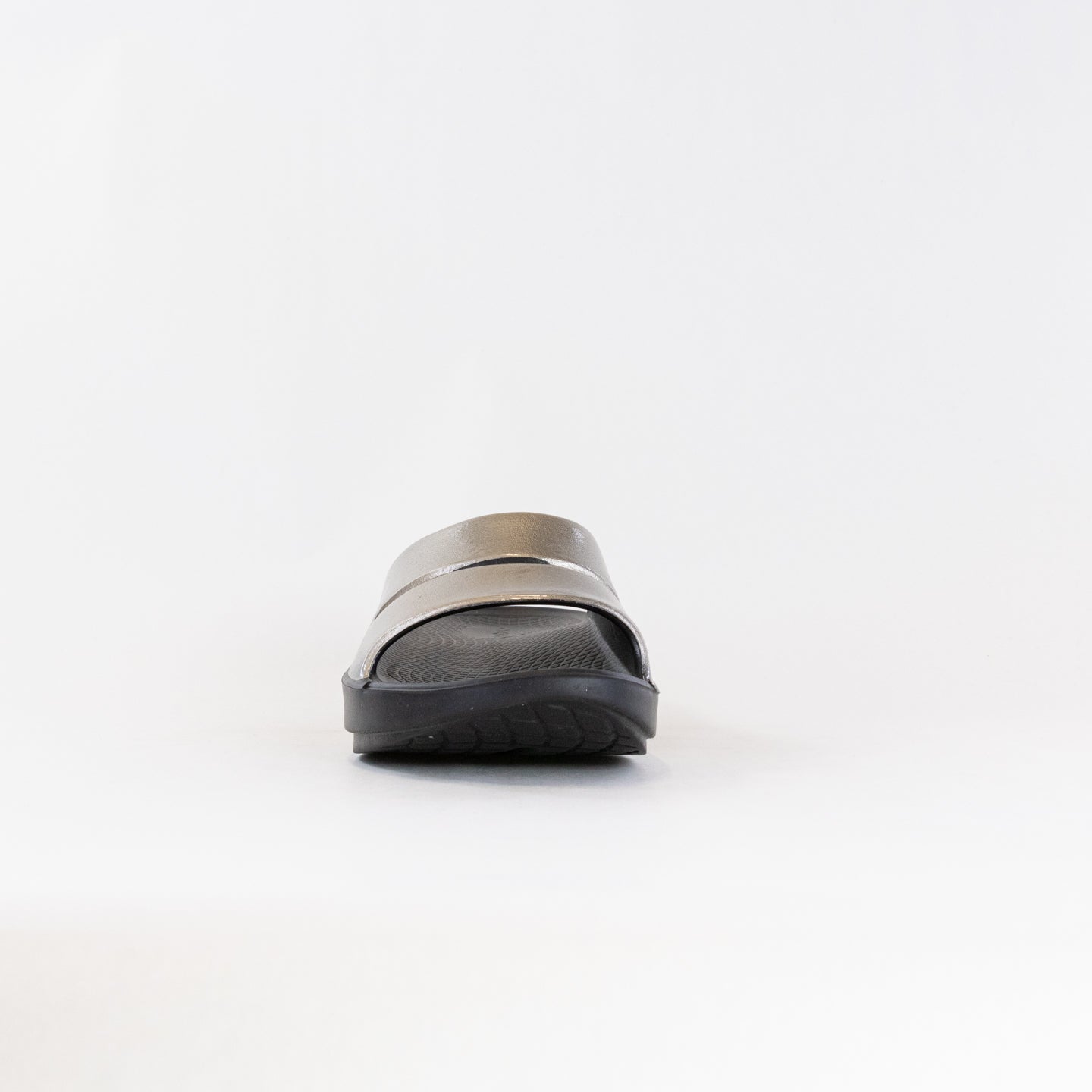 OOFOS Women's OOahh Luxe Slide Sandals in Latte Color - Premium Comfort Footwear