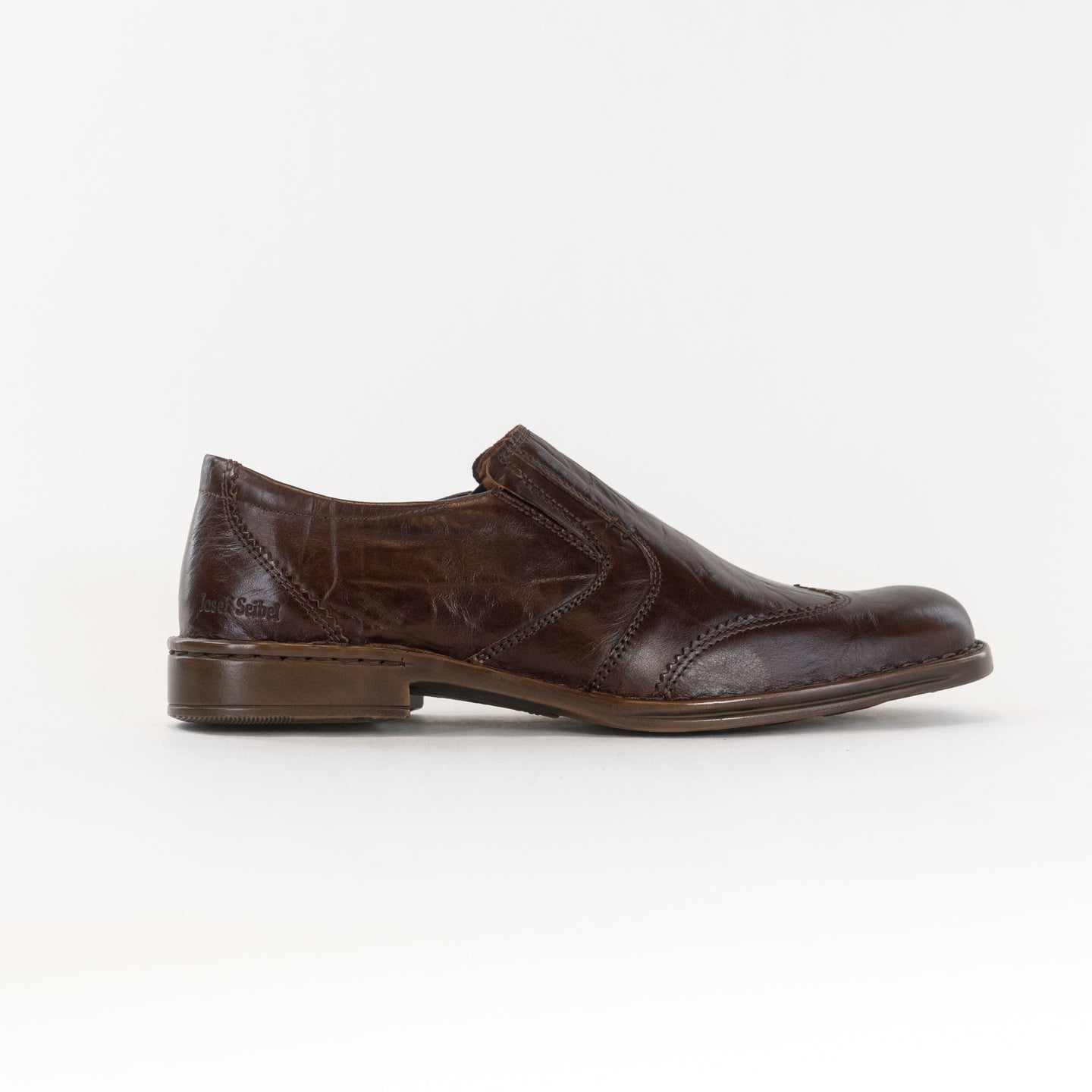 Josef Seibel Men's Douglas Loafers in Maroon - Hand - Sewn Style