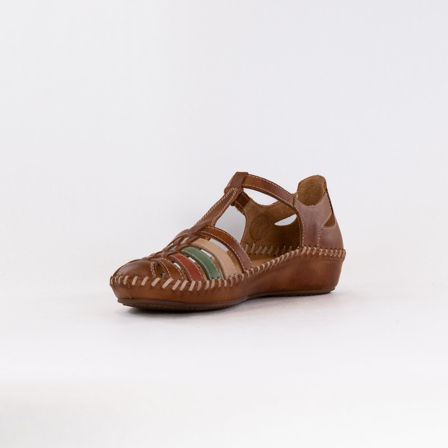 Pikolinos Women's Puerto Vallarta 655-0843C1 Brandy Comfortable Wedge Shoes