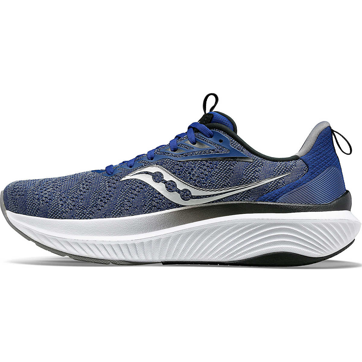 Saucony Men's Echelon 9 Running Shoes in Indigo/Black - Maximum Comfort