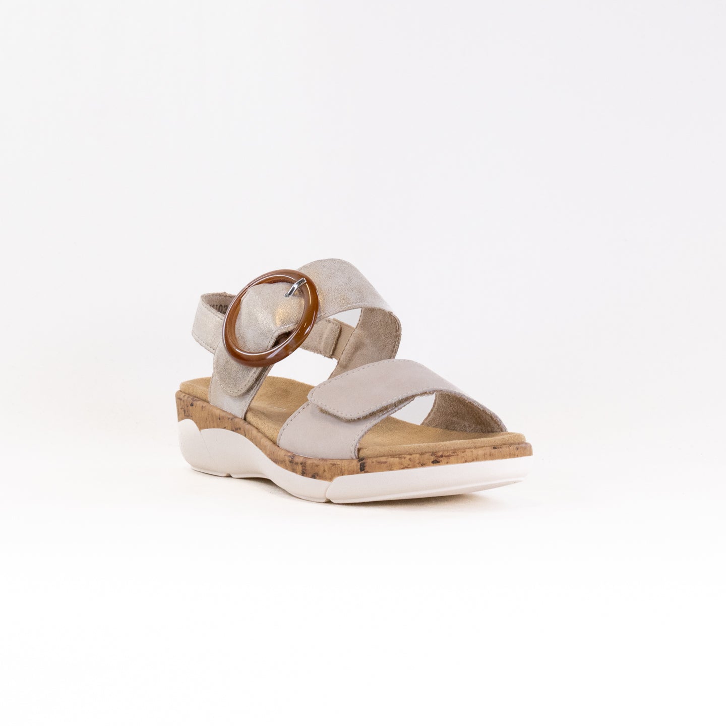 Stylish Remonte Jocelyn R6853 Women's Cliff/Muschel Strap Sandals