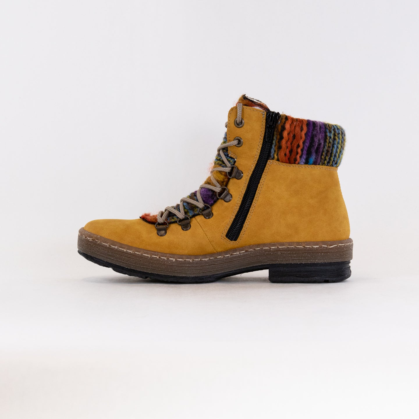 Stylish Yellow Women's Rieker Z6743 Felicitas Boots