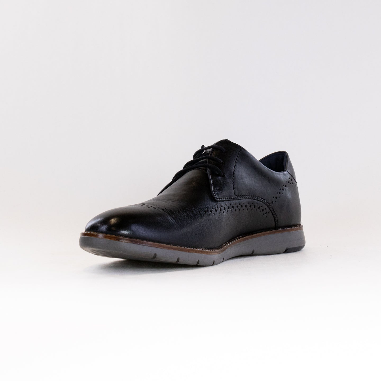 Josef Seibel Men's Black Smooth Dressy Casual Tyler 33 Shoes