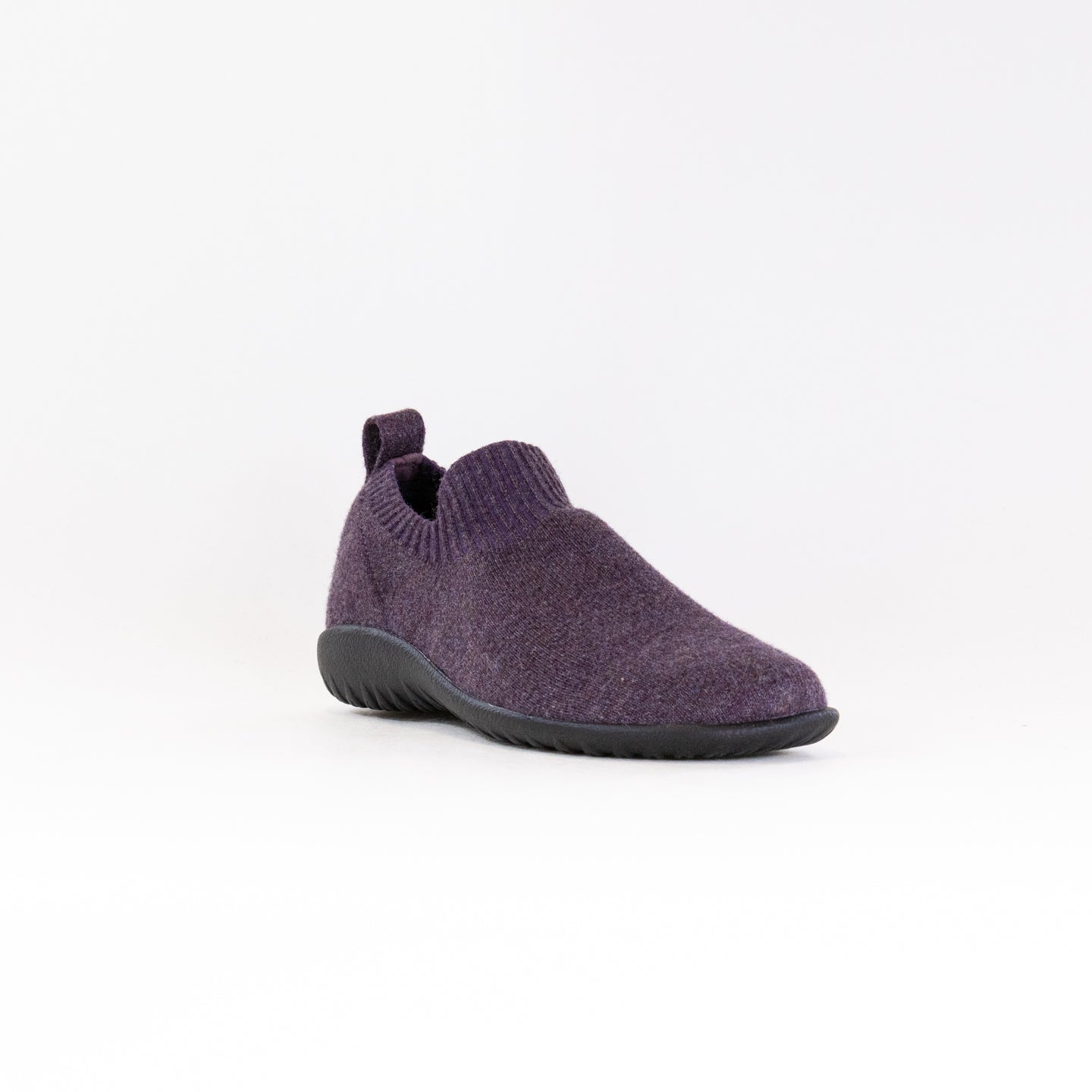 Women's Naot Nuku Slip-On Shoes in Peacock/Purple Knit