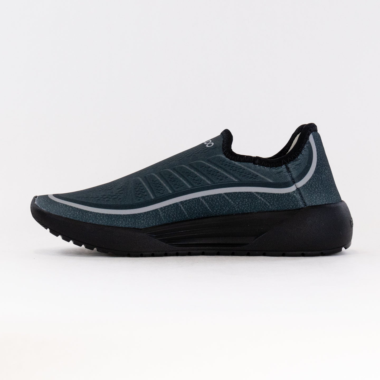 Men's Pseudo Racing Sports Sneakers - Classic Black
