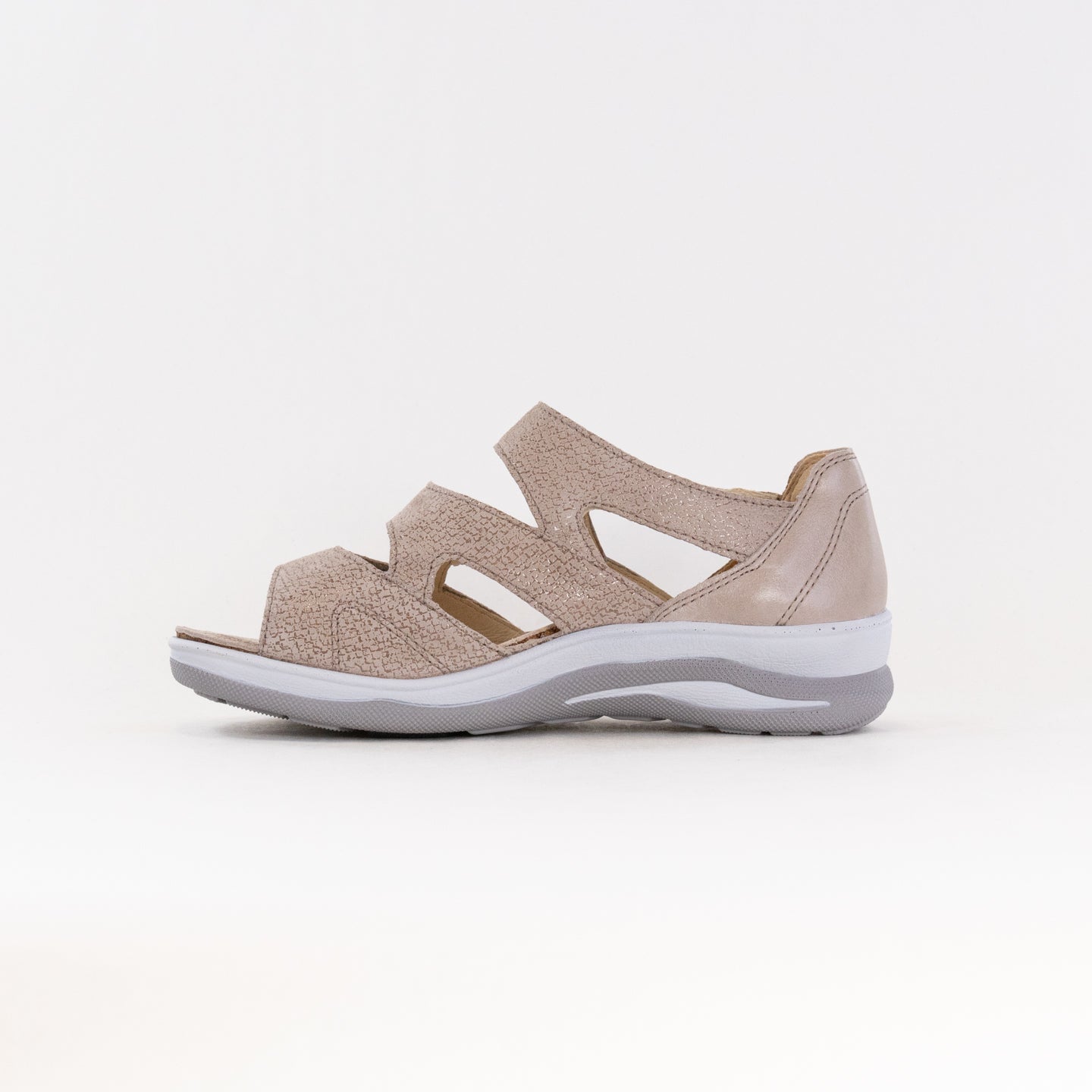 Fidelio Hilani Women's Fashionable Sandals in Nocciola Color with Float and Corny Design