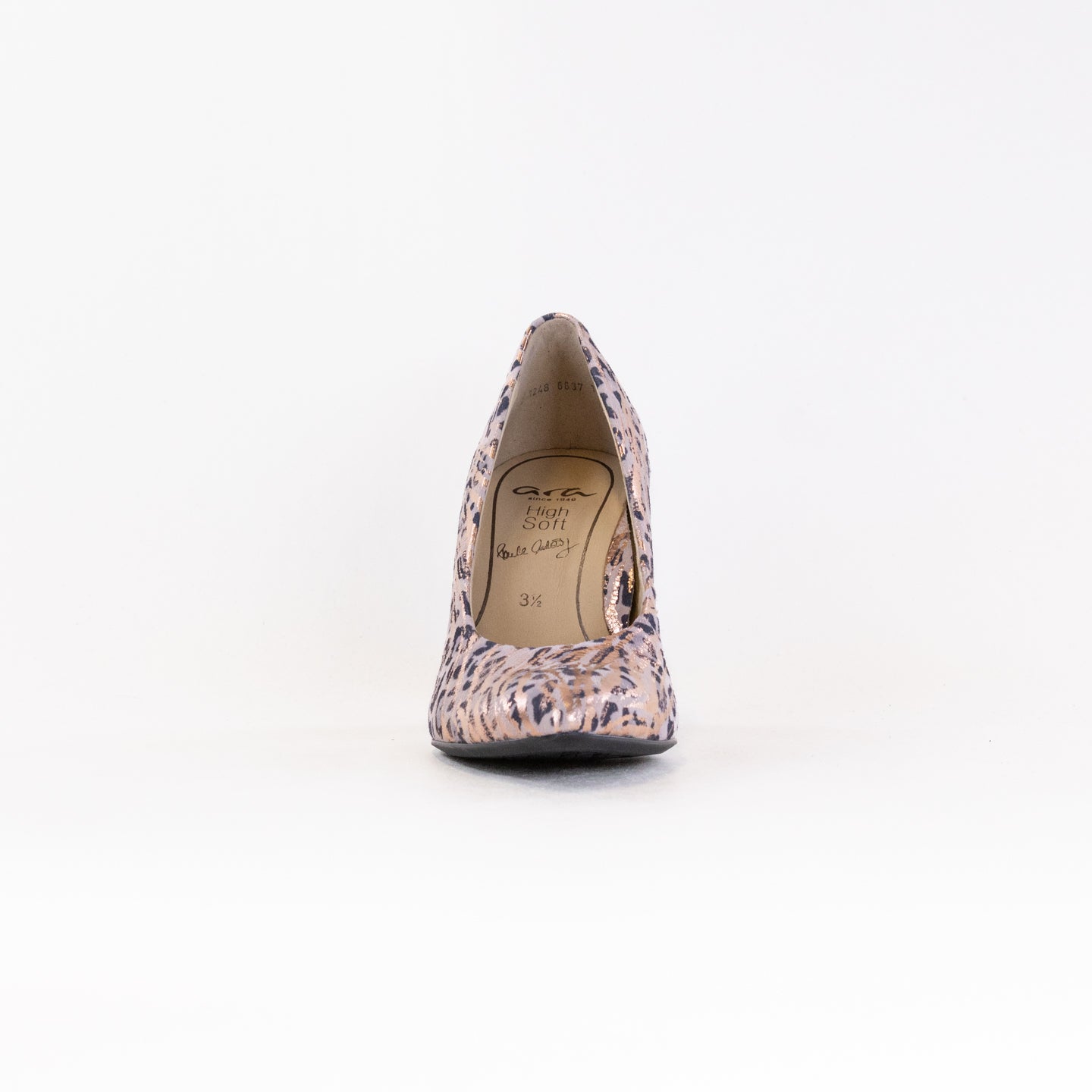 Women's Ara Franziska High - Heel Pumps with Safari - Style Print