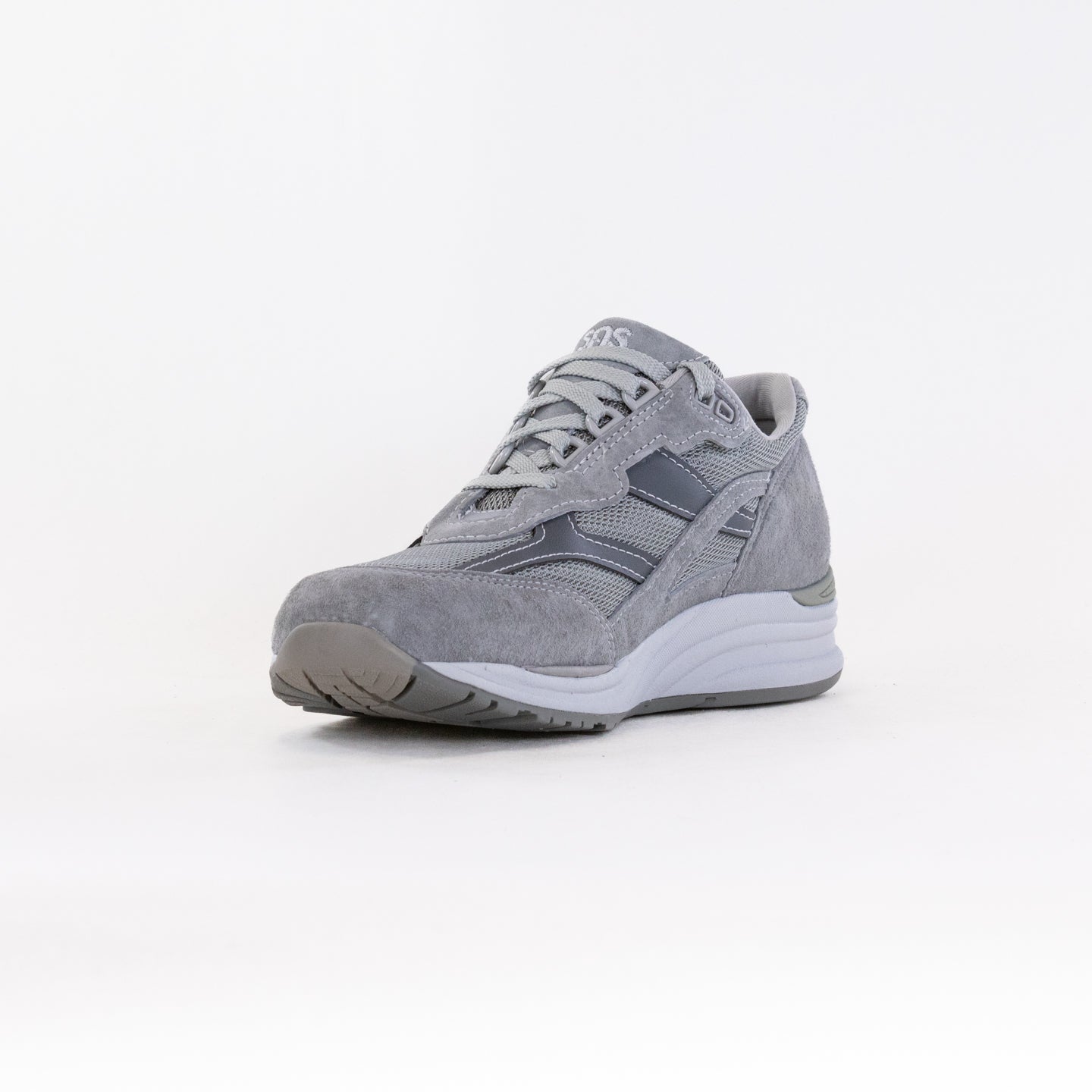 SAS Men's Gray Active Journey Mesh Athletic Shoes