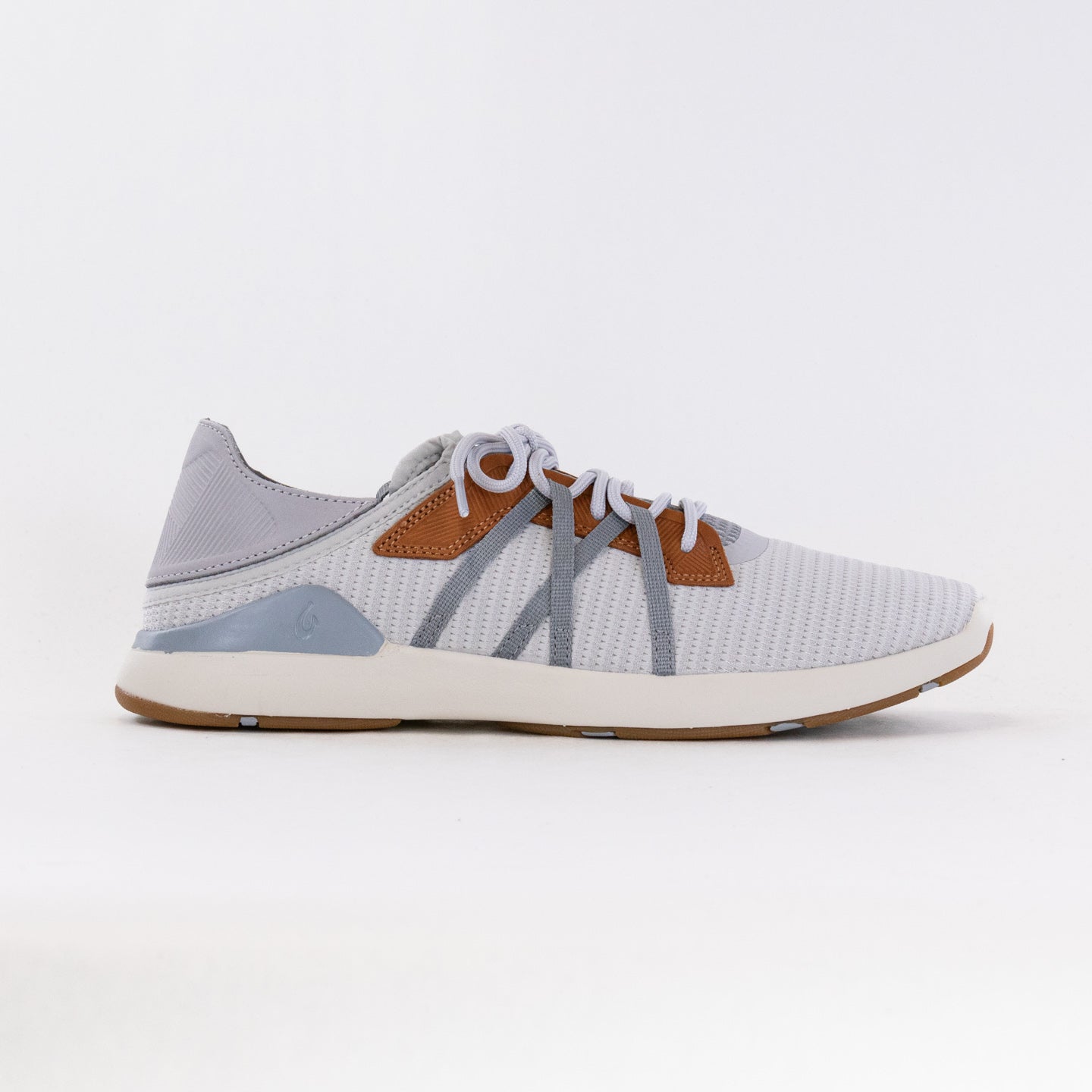 Olukai Men's Mio Li Sneakers in Mist Grey/Poi - Lightweight & Versatile