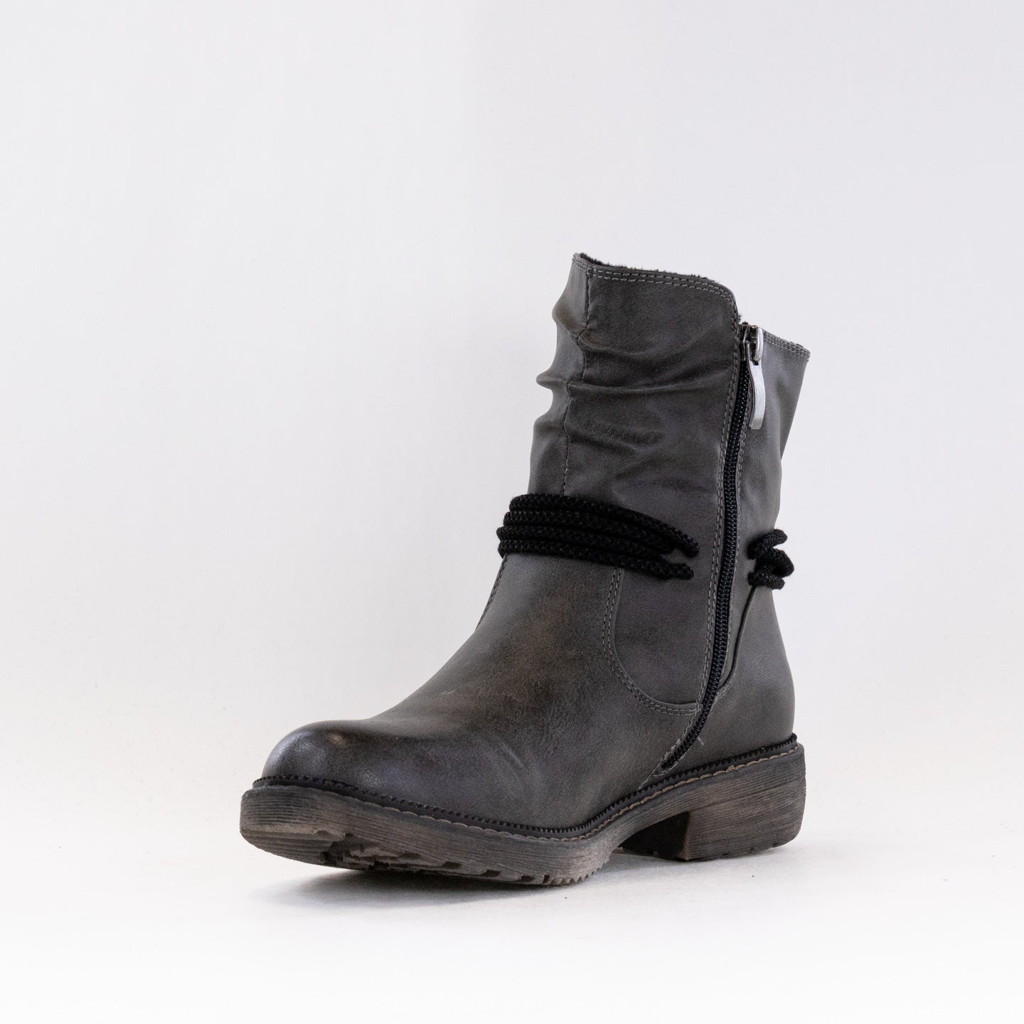 Stylish Women's Grey Spring Step Kathie Mid Boots