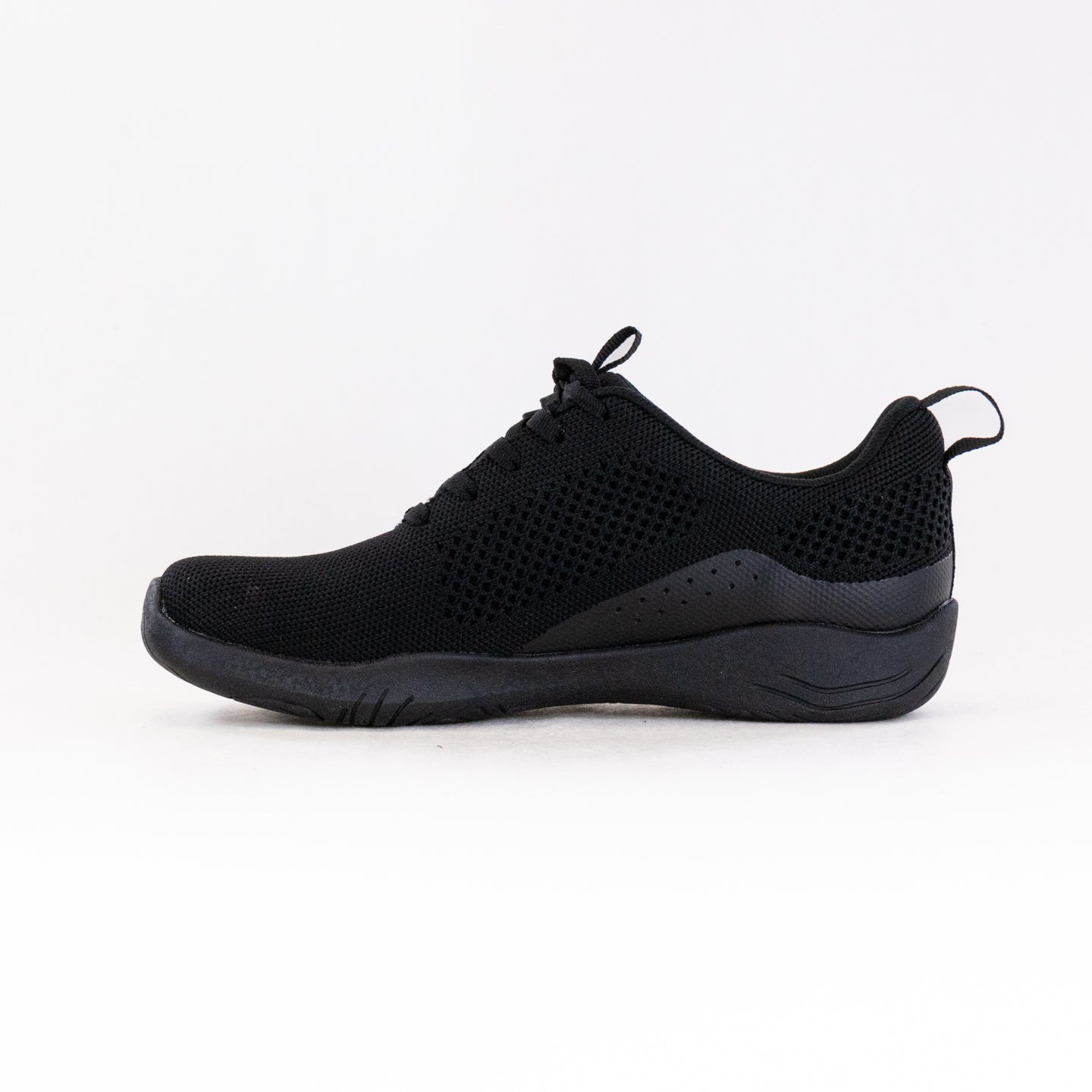 Women's Alegria N8ture Lace-up Sneakers - Black Colorway