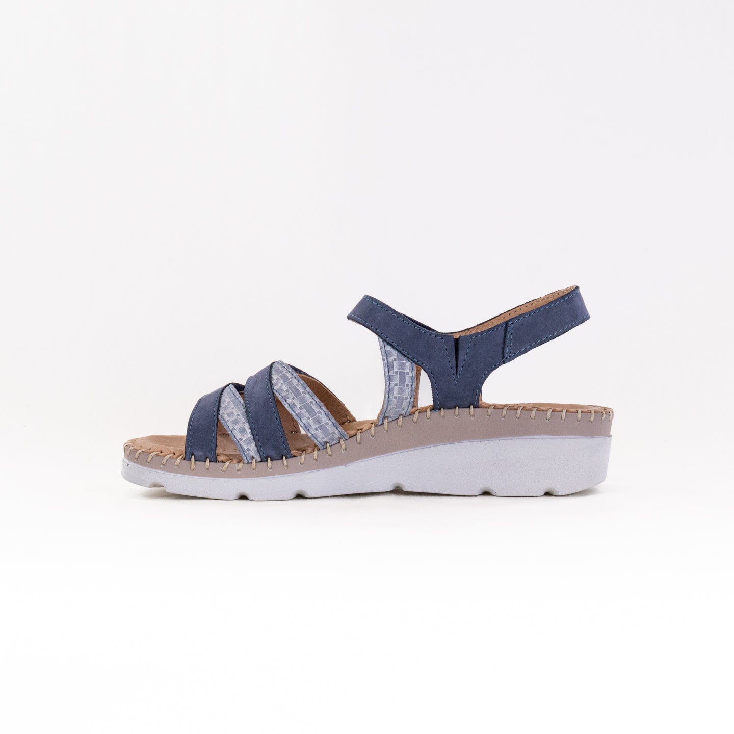 Women's La Plume Fiesta Denim Sandals - A Stylish and Comfortable Footwear Choice
