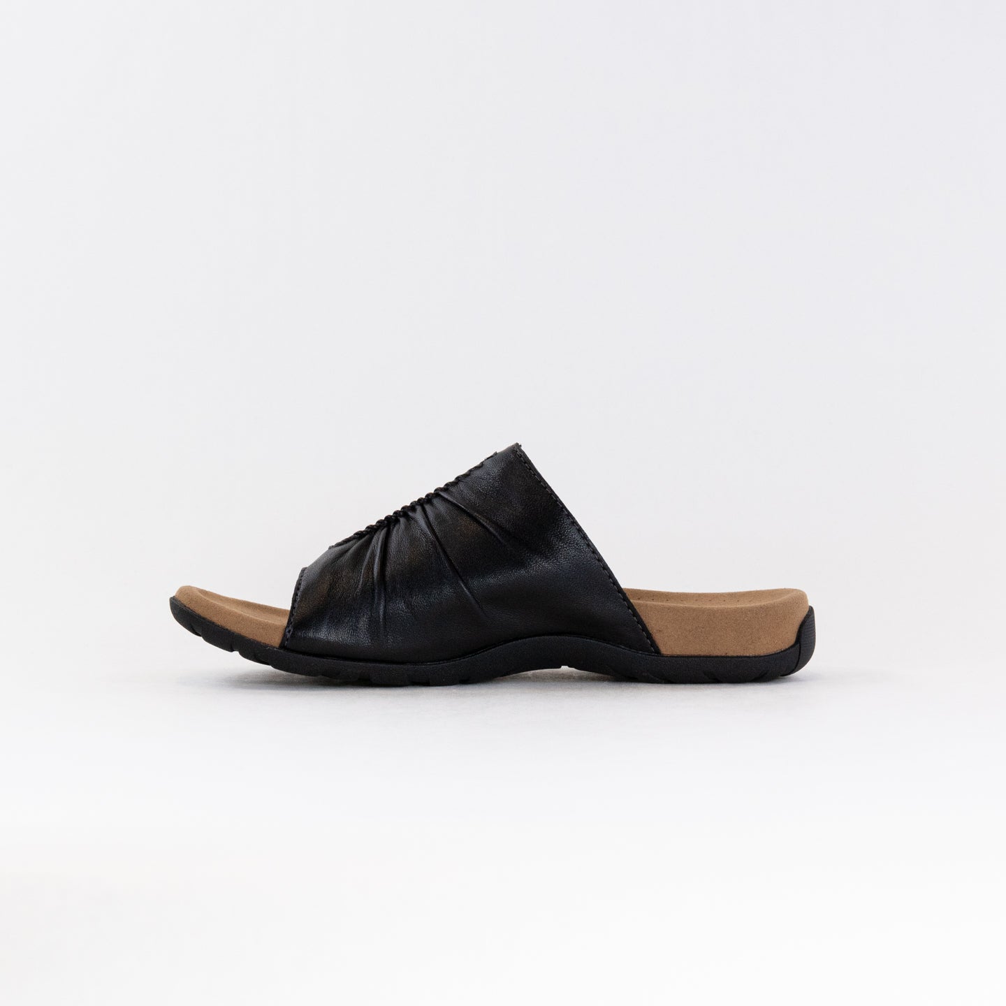 Taos Women's Elegant Black Leather Gift 2 Sandals