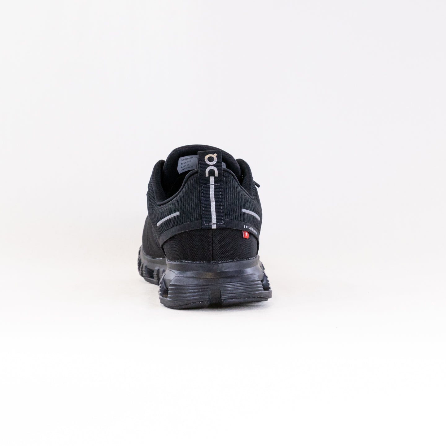 Men's On Cloud 6 Waterproof Running Shoes - Stylish Black/Black Color