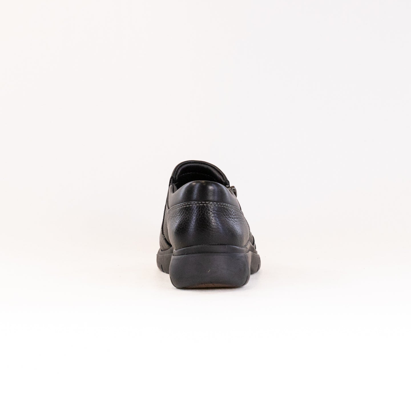 Clarks Women's Certina Pure - Stylish Black Leather Casual Shoes