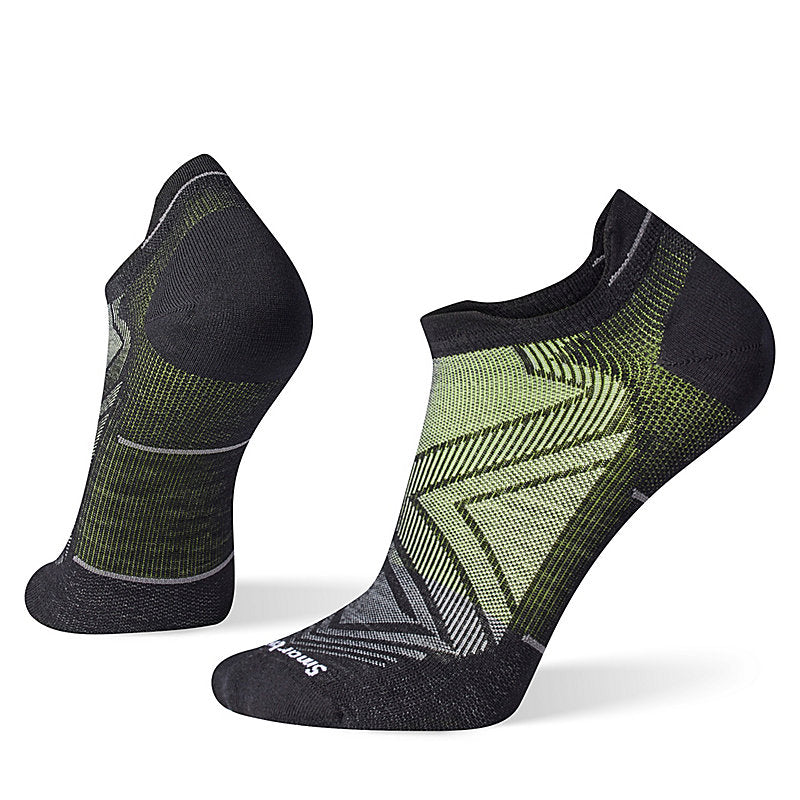 Unisex Smartwool Zero Cushion Low Ankle Running Socks in Black