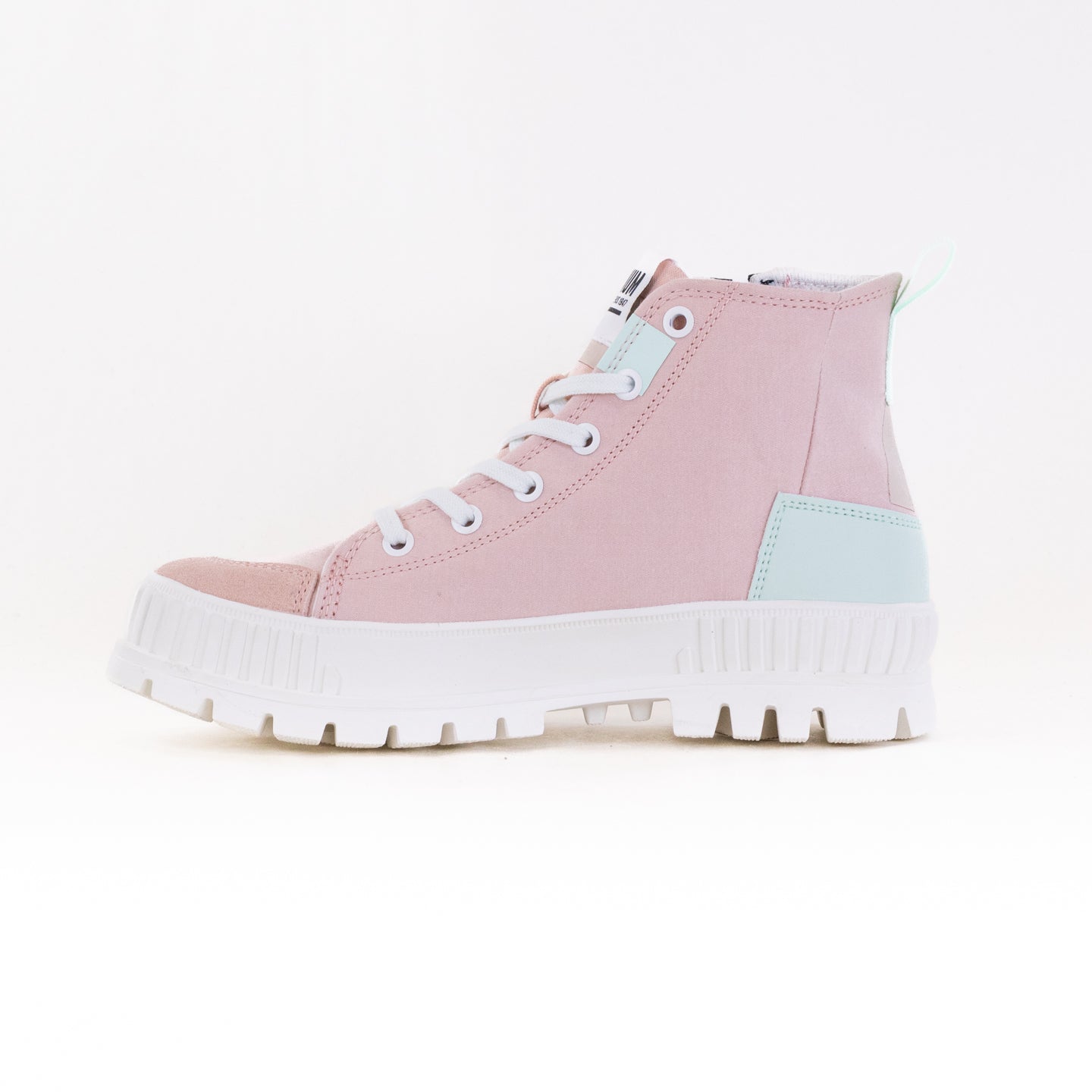 Women's Palladium Pallashock Backzip 2 Sneakers in Nature Pink