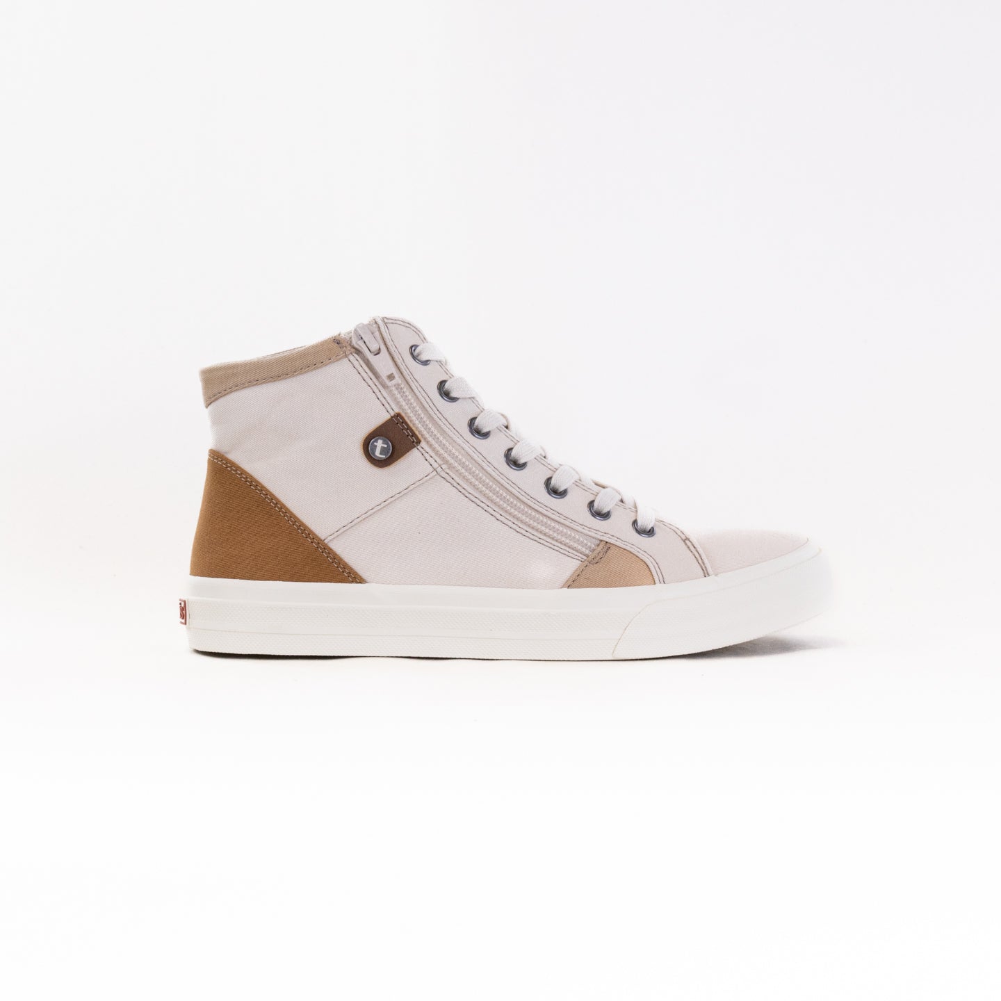 Women's Taos Vintage Distressed Top Soul Sneakers in Natural/Whiskey