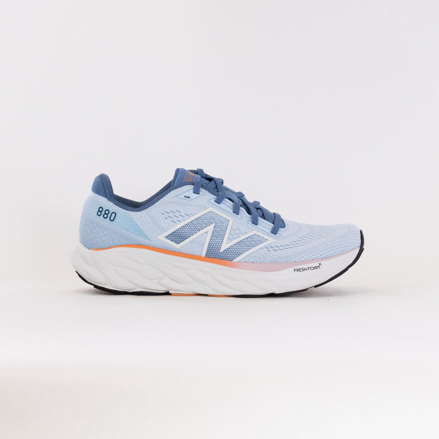 Women's Blue and White New Balance 880v14 Running Shoes