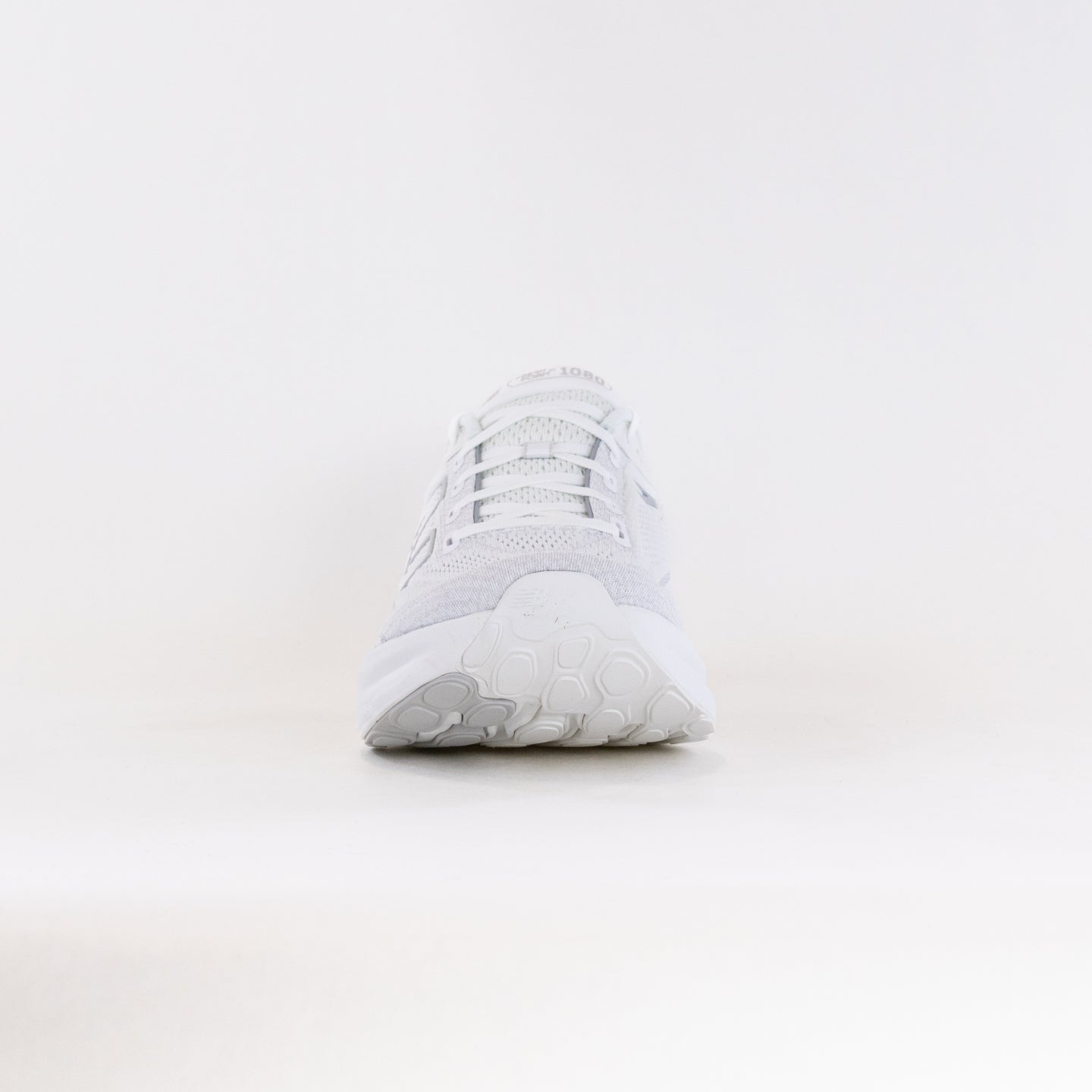 Men's New Balance 1080V13 Running Shoes in White and Grey Color Scheme