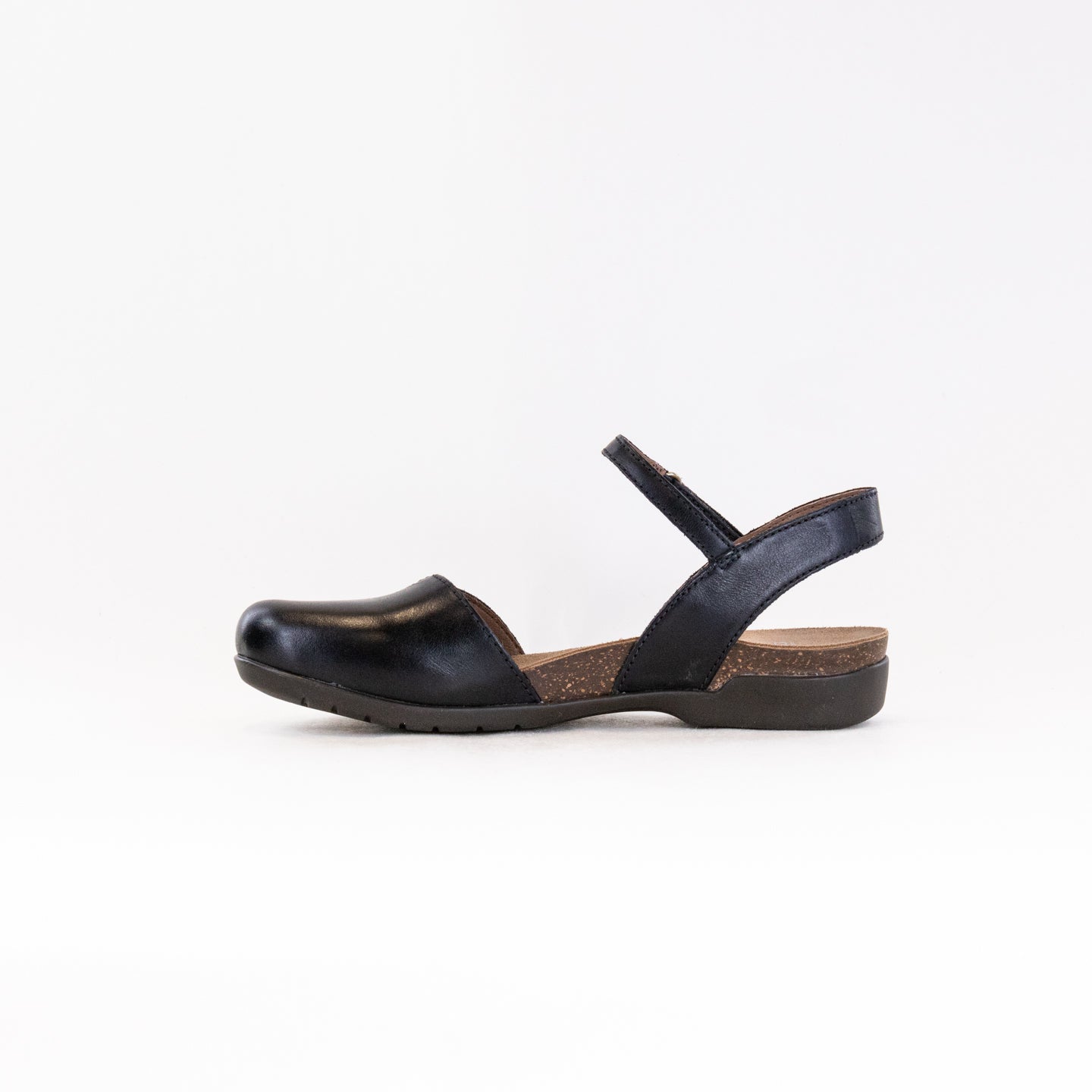 Dansko Women's Rowan Casual Black Milled Sandal - Ideal for Springtime