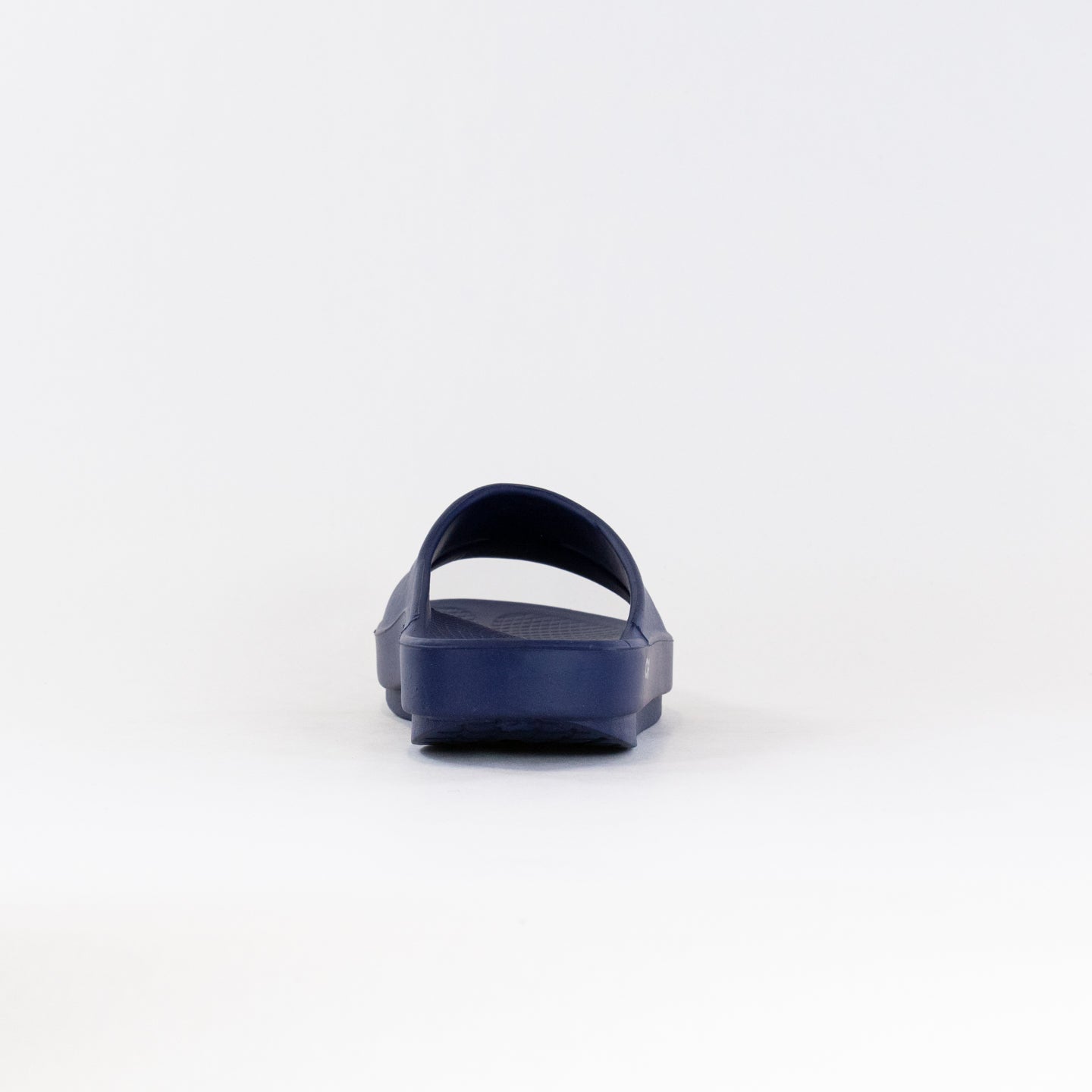 Unisex OOFOS Ooahh Slide Sandals in Navy - Ideal Recovery Footwear
