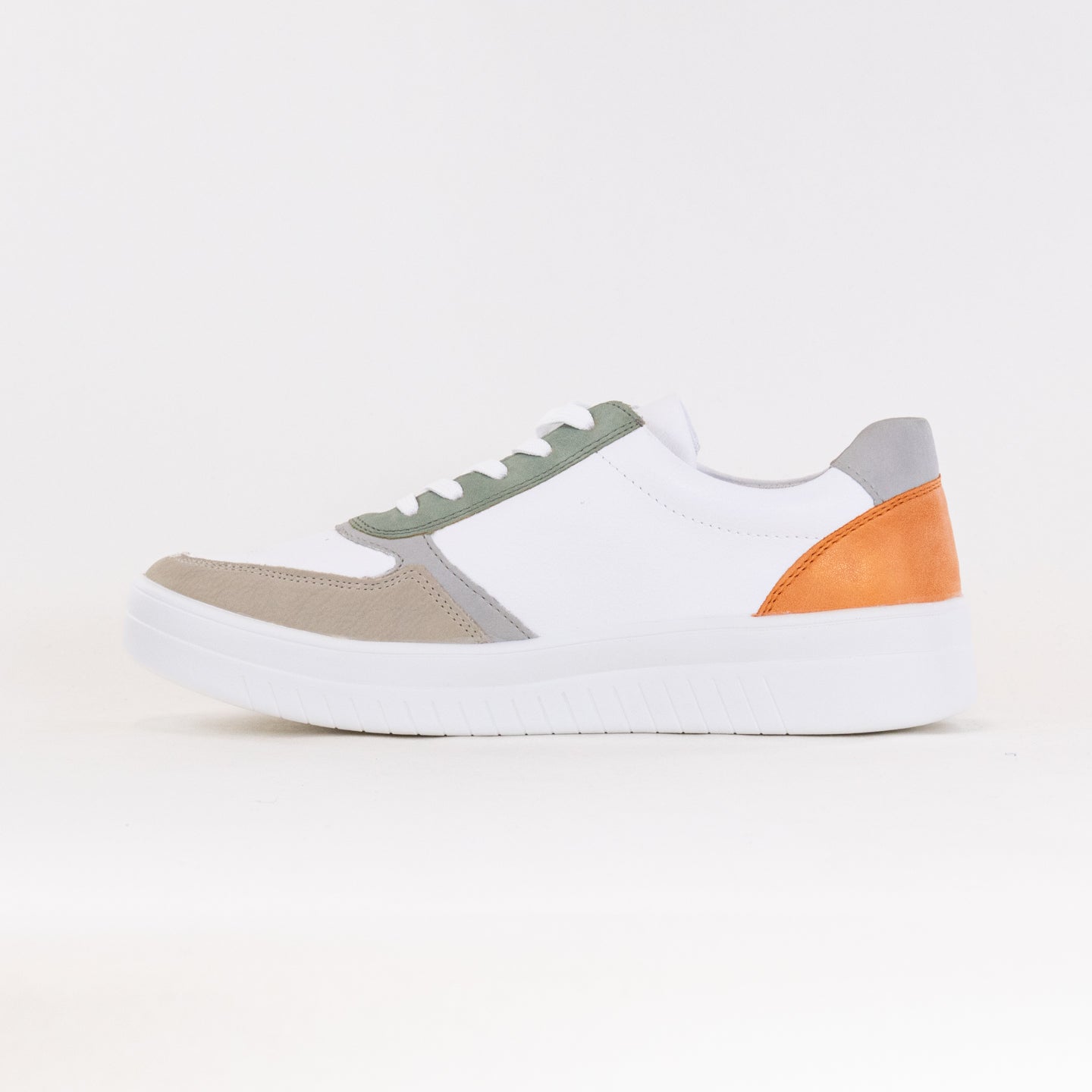 Stylish Women's Remonte Kendra Vapor Peppermint Leather Sneakers