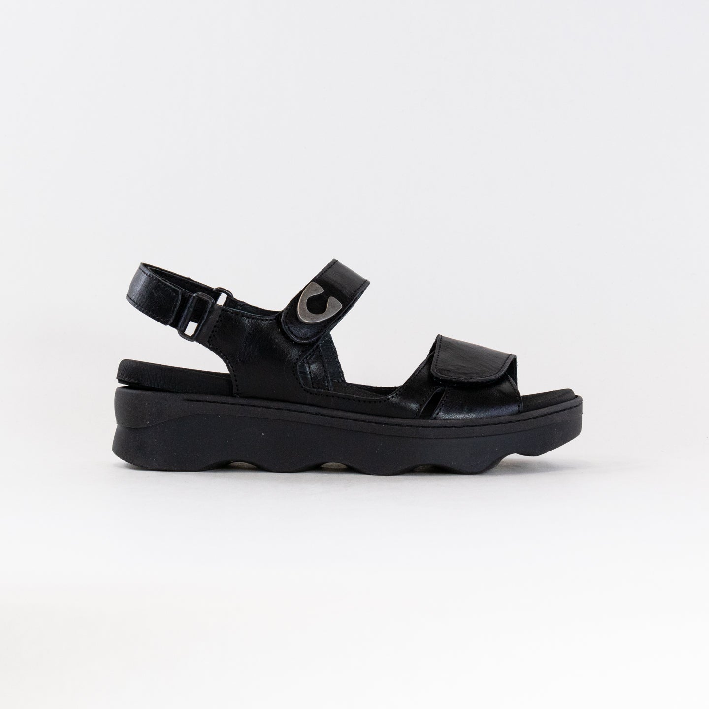 Wolky Women's Medusa Black Sandals - Stylish and Comfortable Footwear