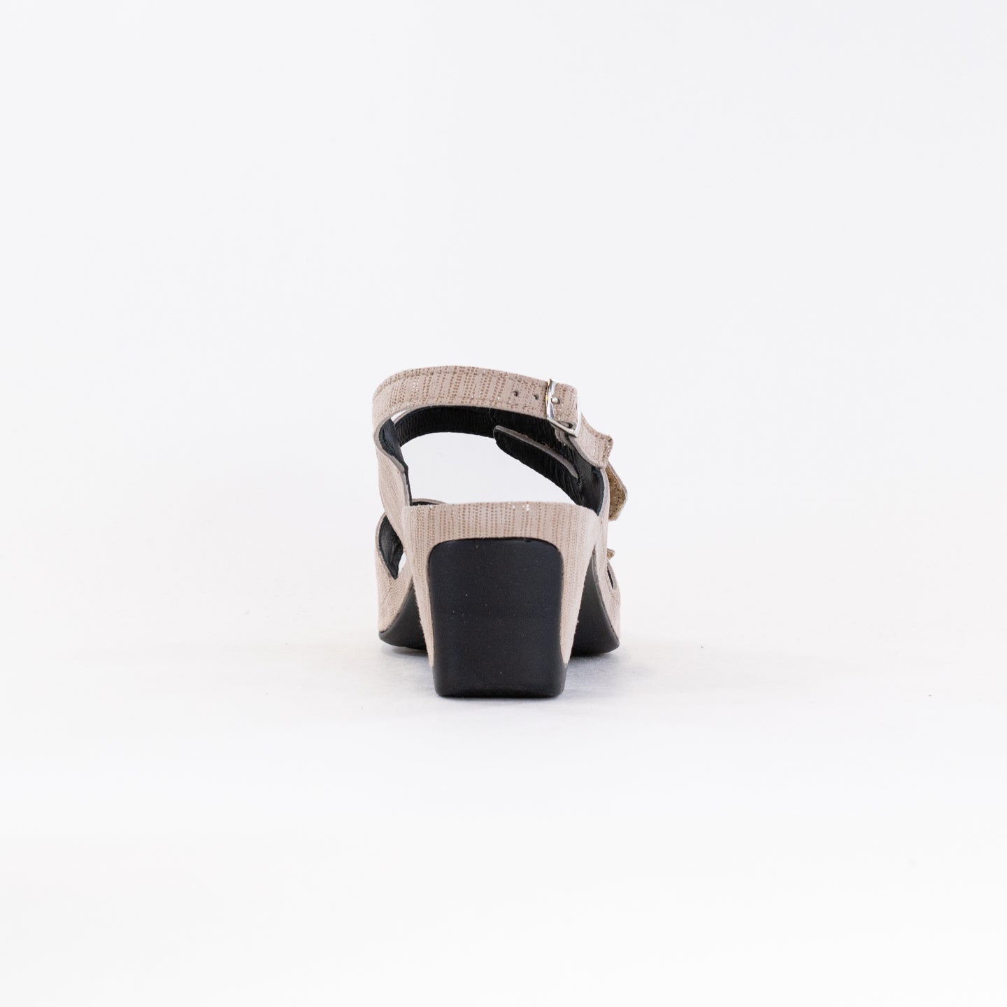 Women's Beige Metallic Vital Joy Comfort Sandals