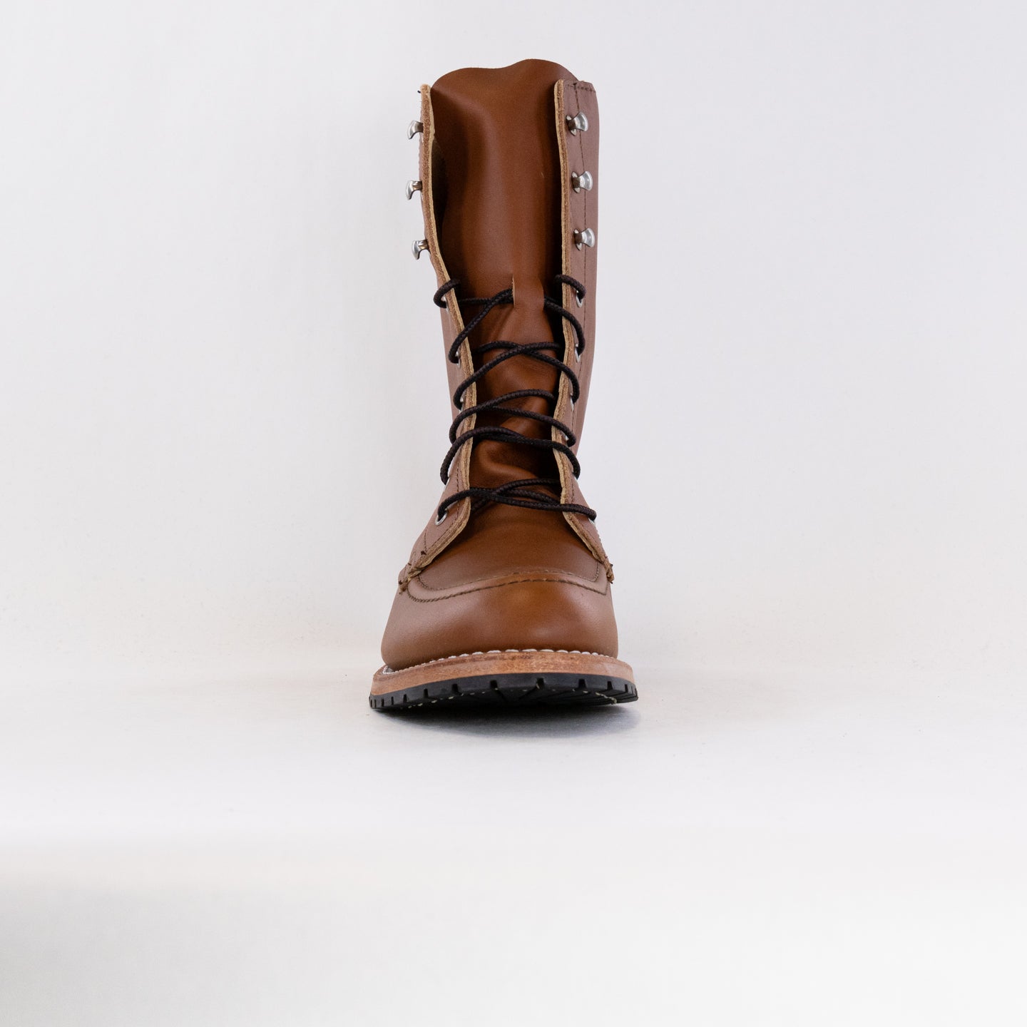 Red Wing Heritage Women's Pecan Leather Gracie Tall 8-Inch Lace-Up Boots