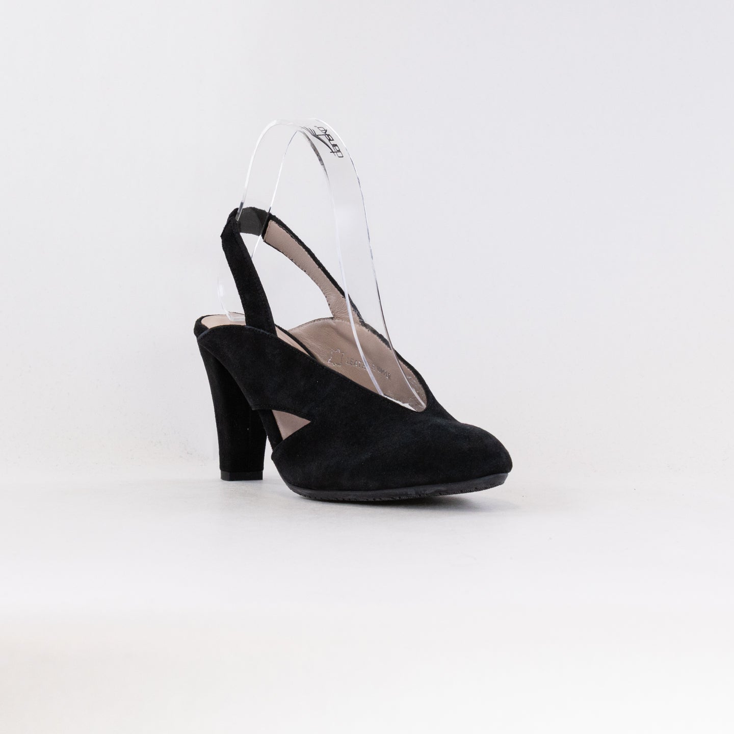 Eric Michael Women's Elegant Black Suede Vanna Pumps