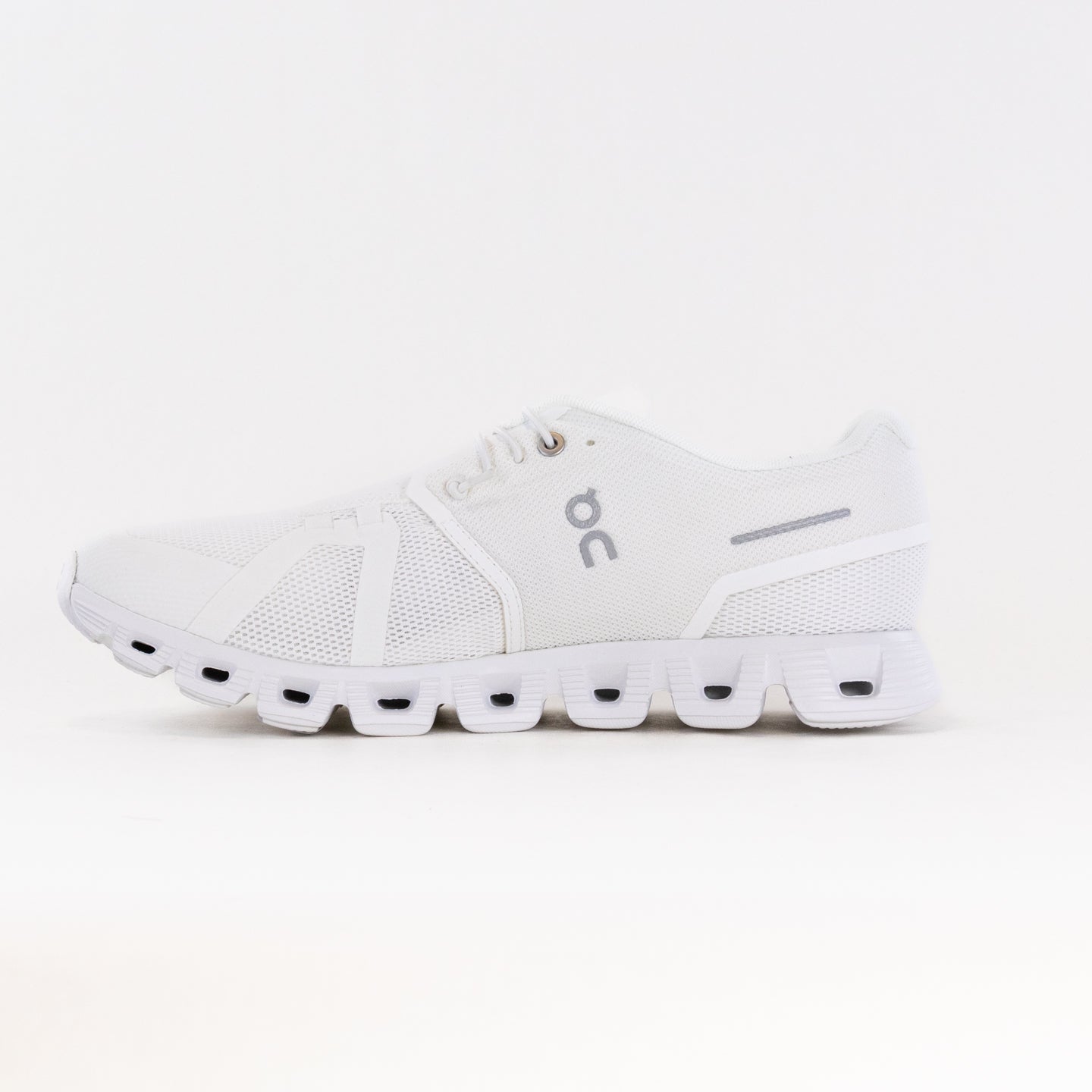 On Men's Cloud 5 - Natural White/White with 44% Recycled Content