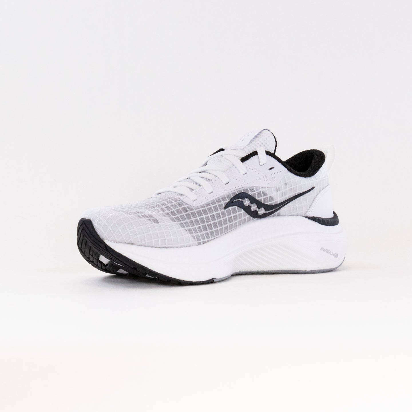 Men's Saucony Freedom Crossport Running Shoes in Classic White/Black