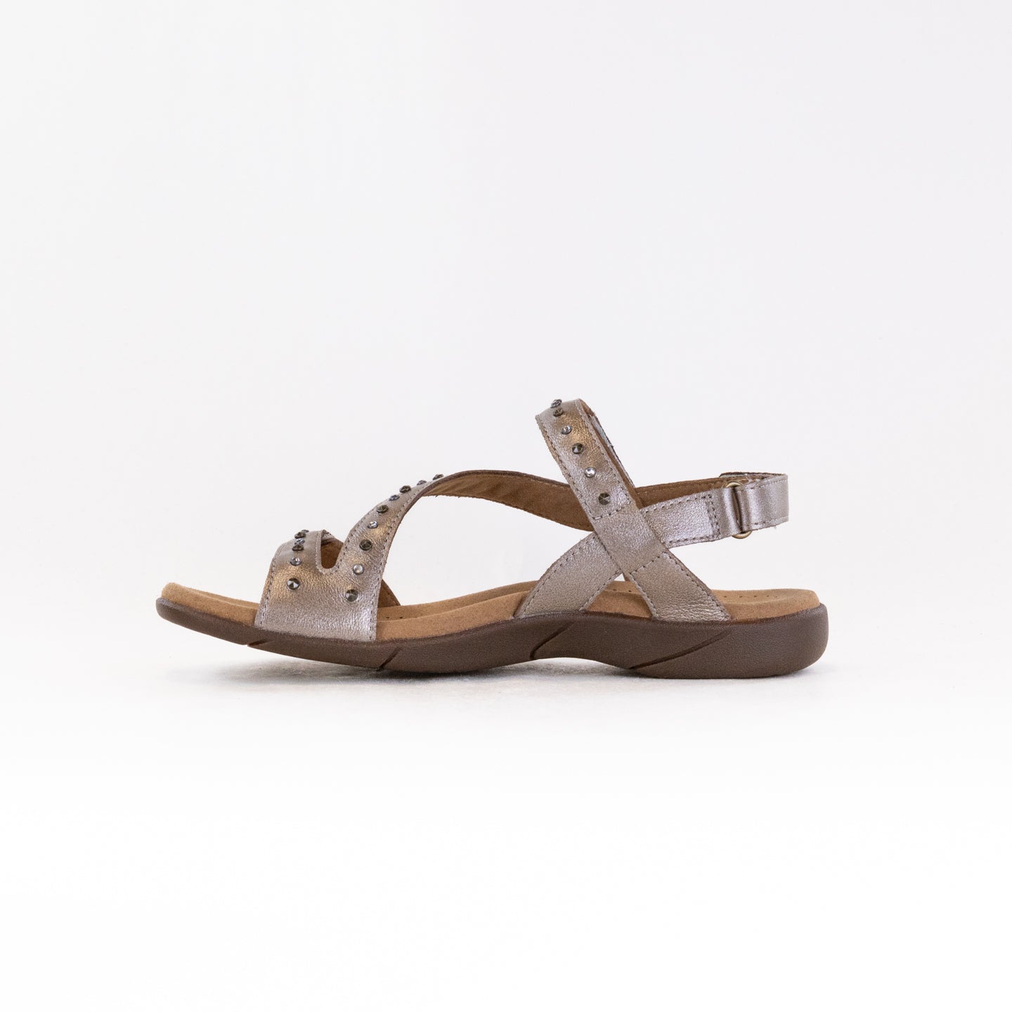 Women's Taos Dazzle Sandals in Champagne Color