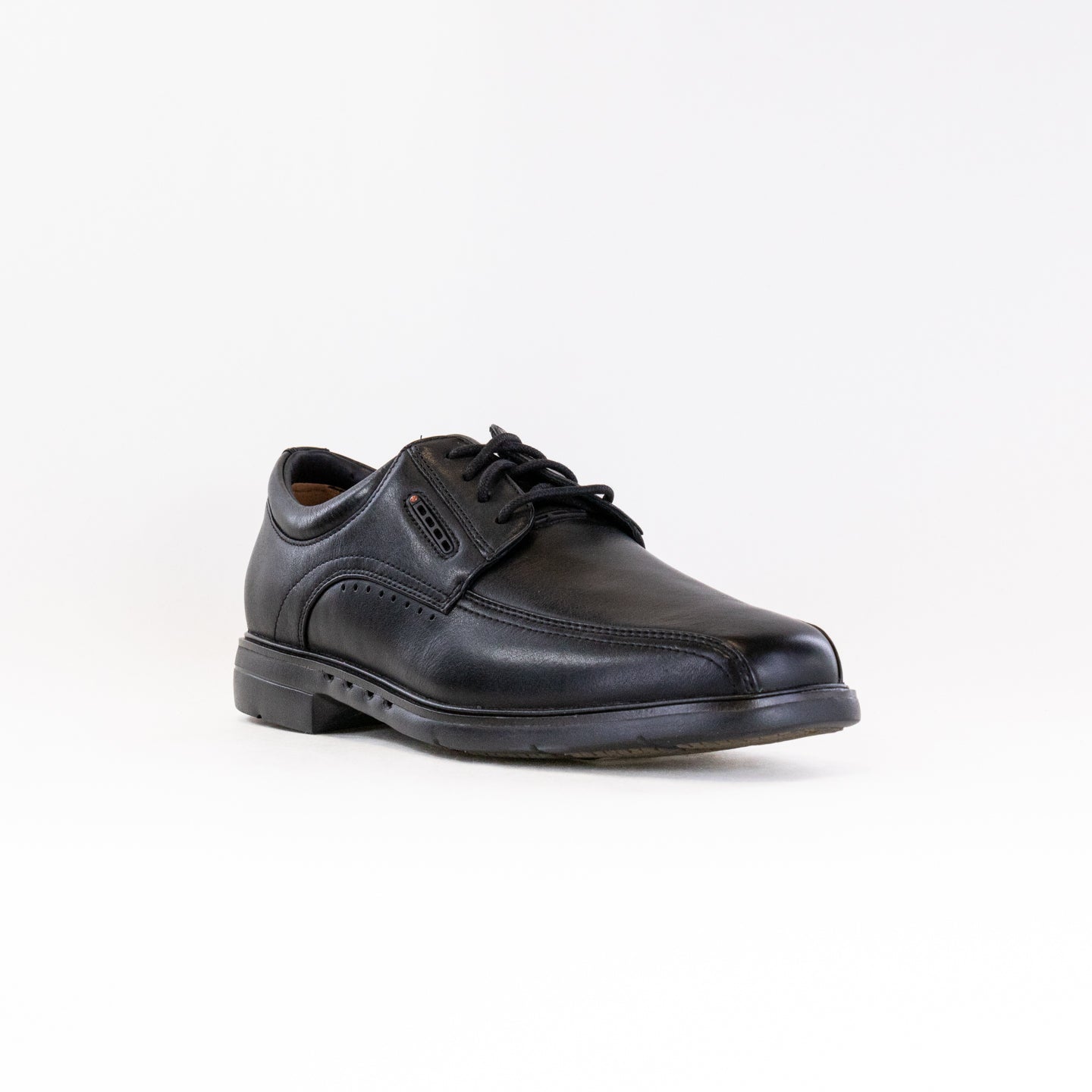 Clarks Men's Un Kendrick Way Dress Shoes in Premium Black Leather