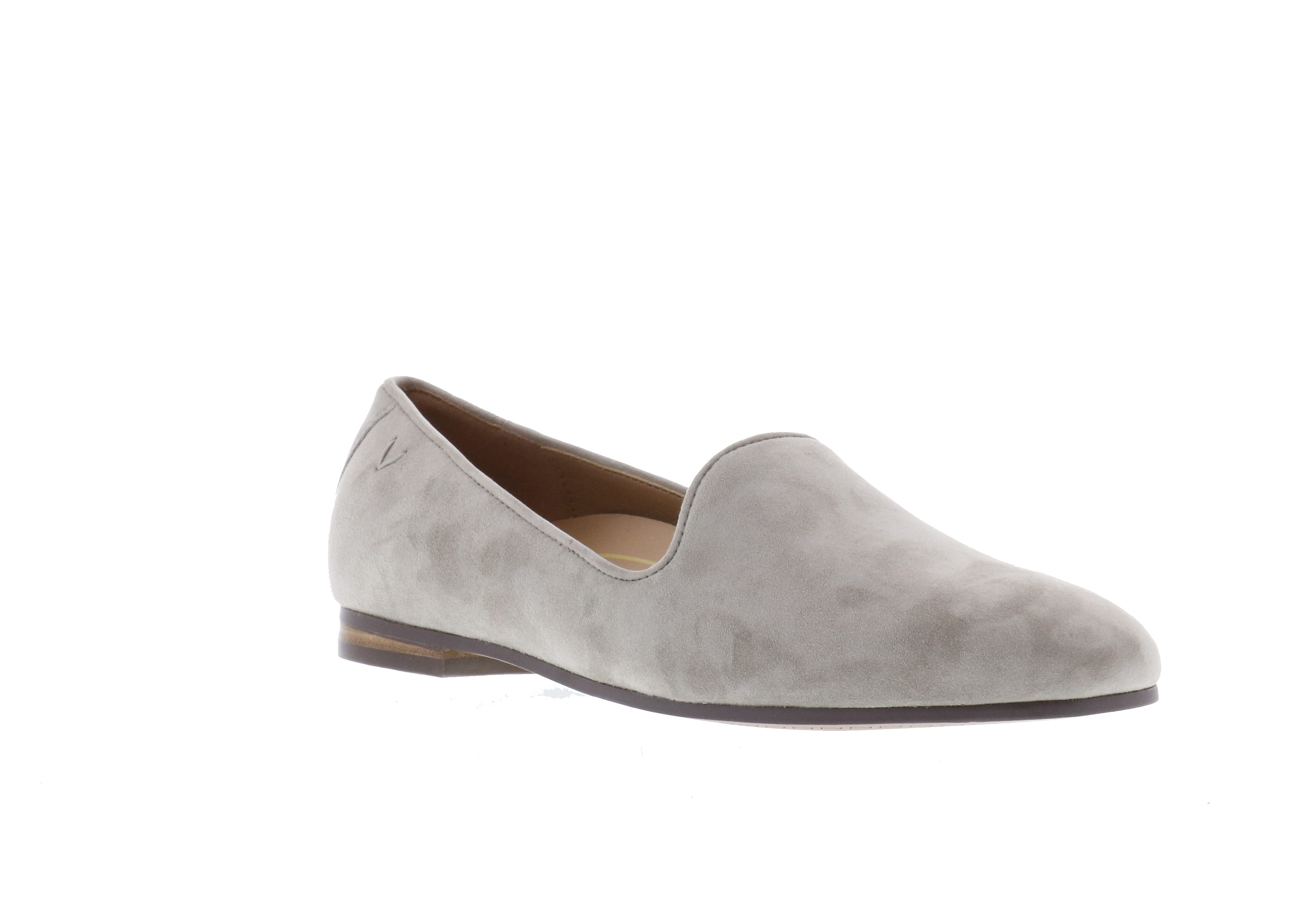 Women's Vionic Willa Loafers in Dark Taupe Suede