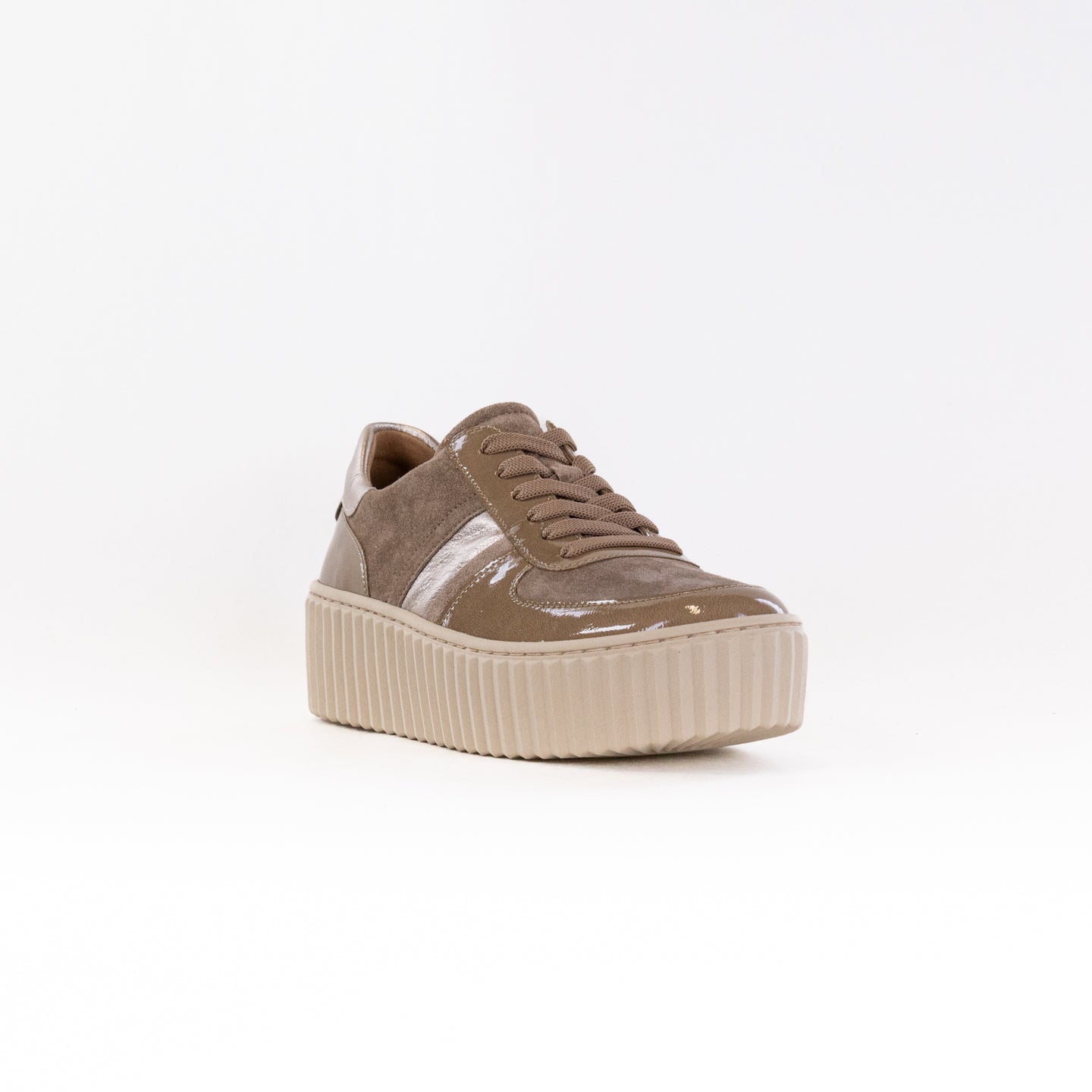 Gabor Women's Taupe Combination 53.203.14 Casual Sneakers