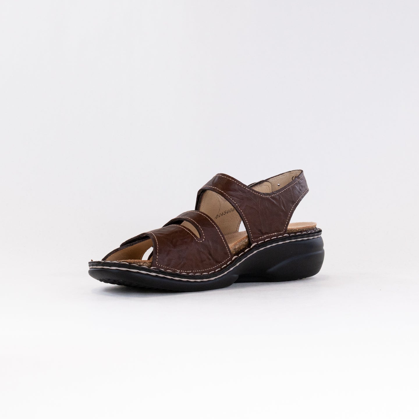 Finn Comfort Women's Gomera-S Brown Casual Leather Shoes