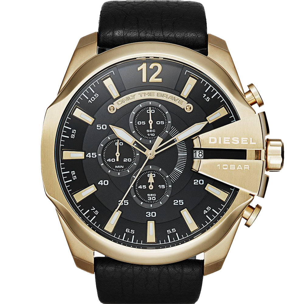 Diesel Men's Mega Chief DZ4344 Stainless Steel Chronograph Watch