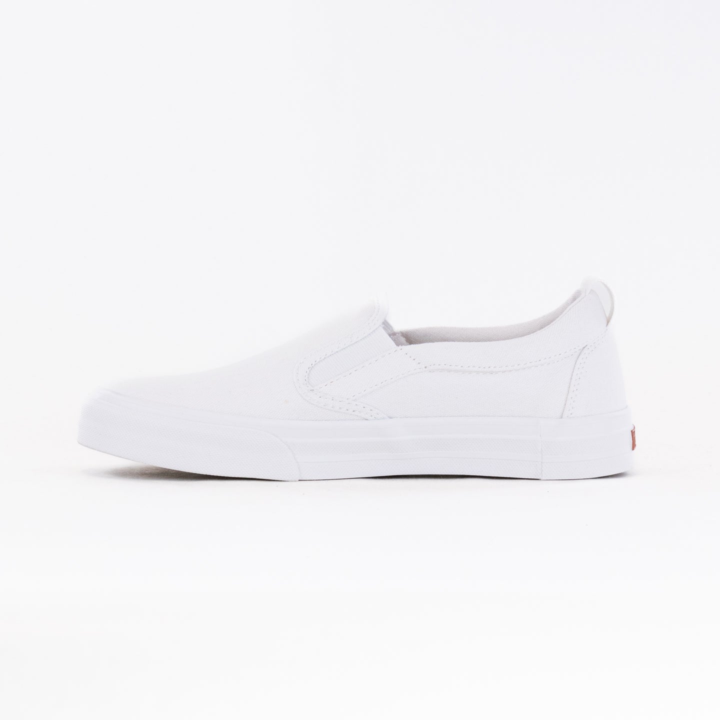 Taos Women's White Canvas Rubber Soul Slip-on Sneakers