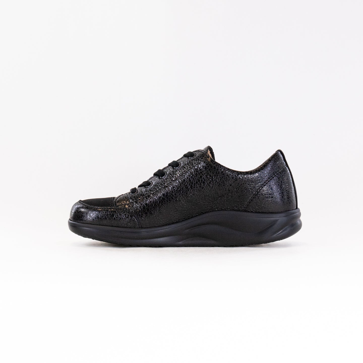 Finn Comfort Women's Ikebukuro Leather Lace - Up Shoes in Black