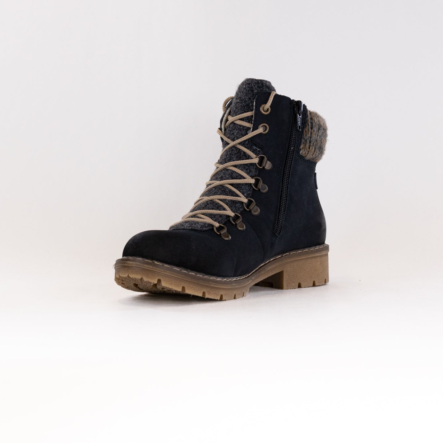 Rieker Y9131 Sabrina Women's Lace-up Boots in Pacific Blue