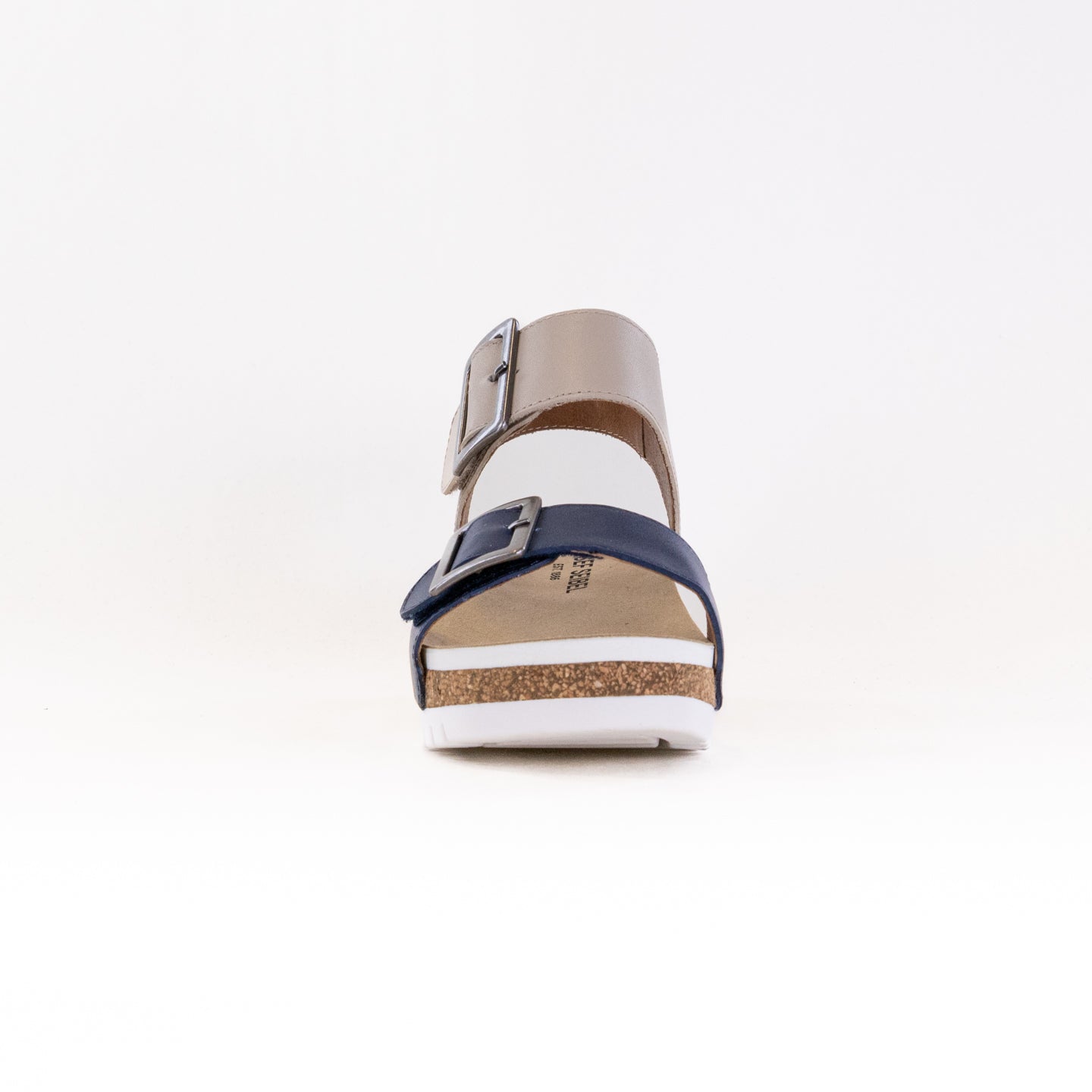 Josef Seibel Women's Quinn 02 Lightweight Wedge Sandals in Ocean/Creme
