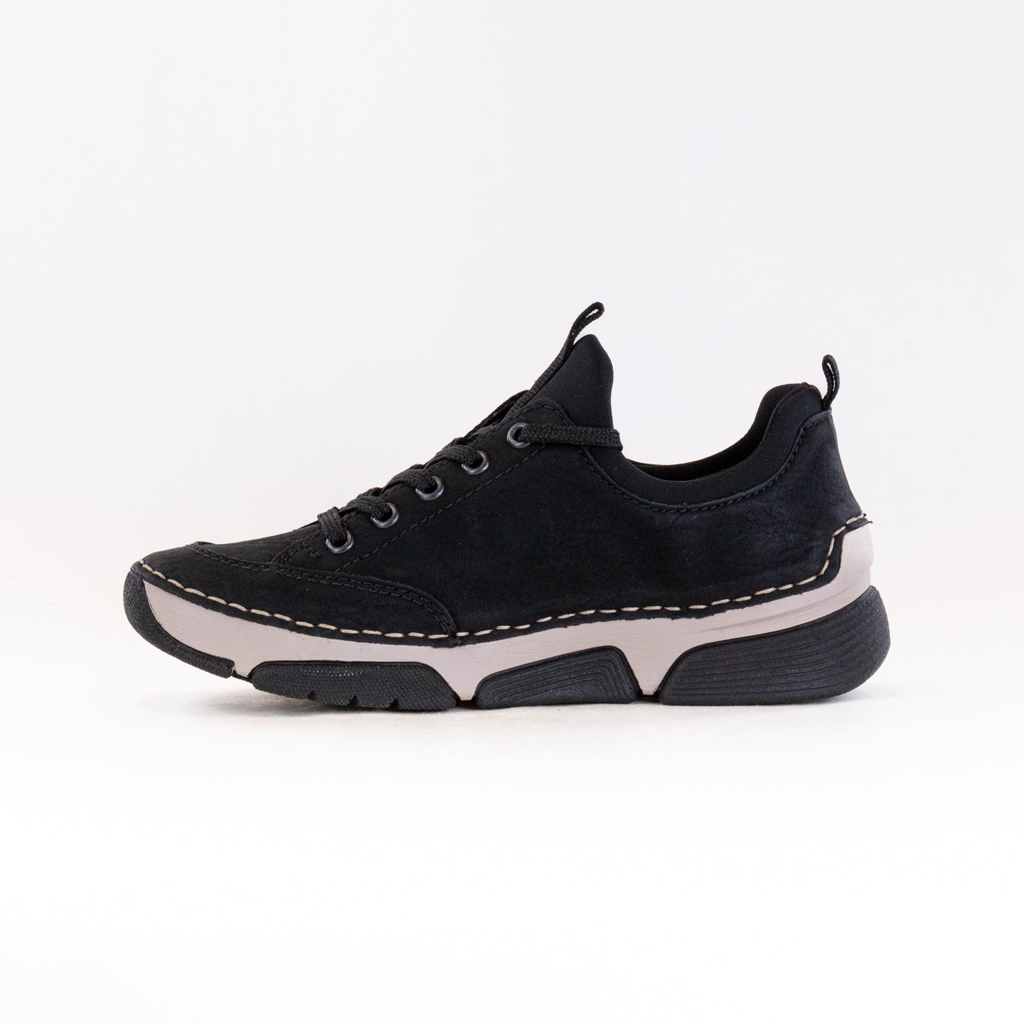Black Women's Rieker Angela 45973 Stylish Sneakers