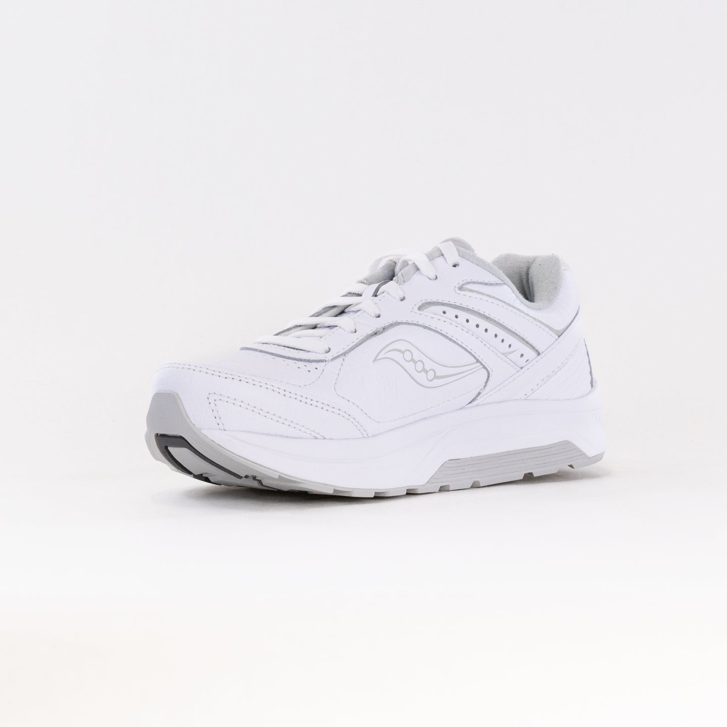 Saucony Men's Echelon Walker 3 Extra Wide Walking Shoes - Pure White