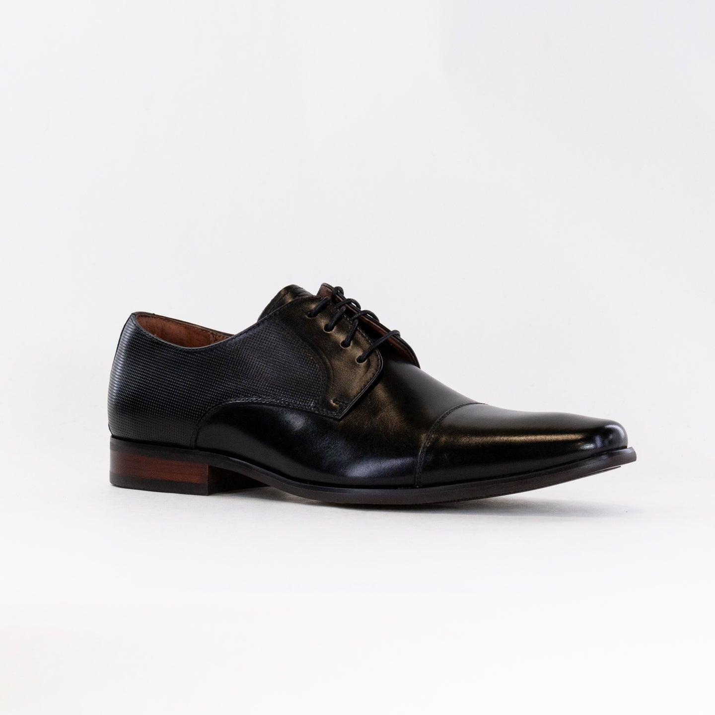 Men's Florsheim Postino Black Cap Toe Oxford - Stylish and Comfortable