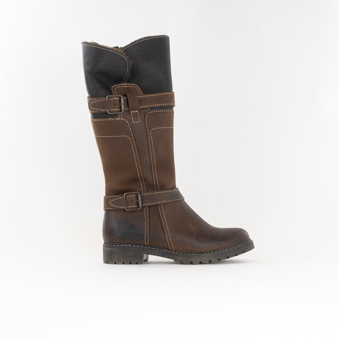 Women's Fashionable V-Italia Alps Brown Boots
